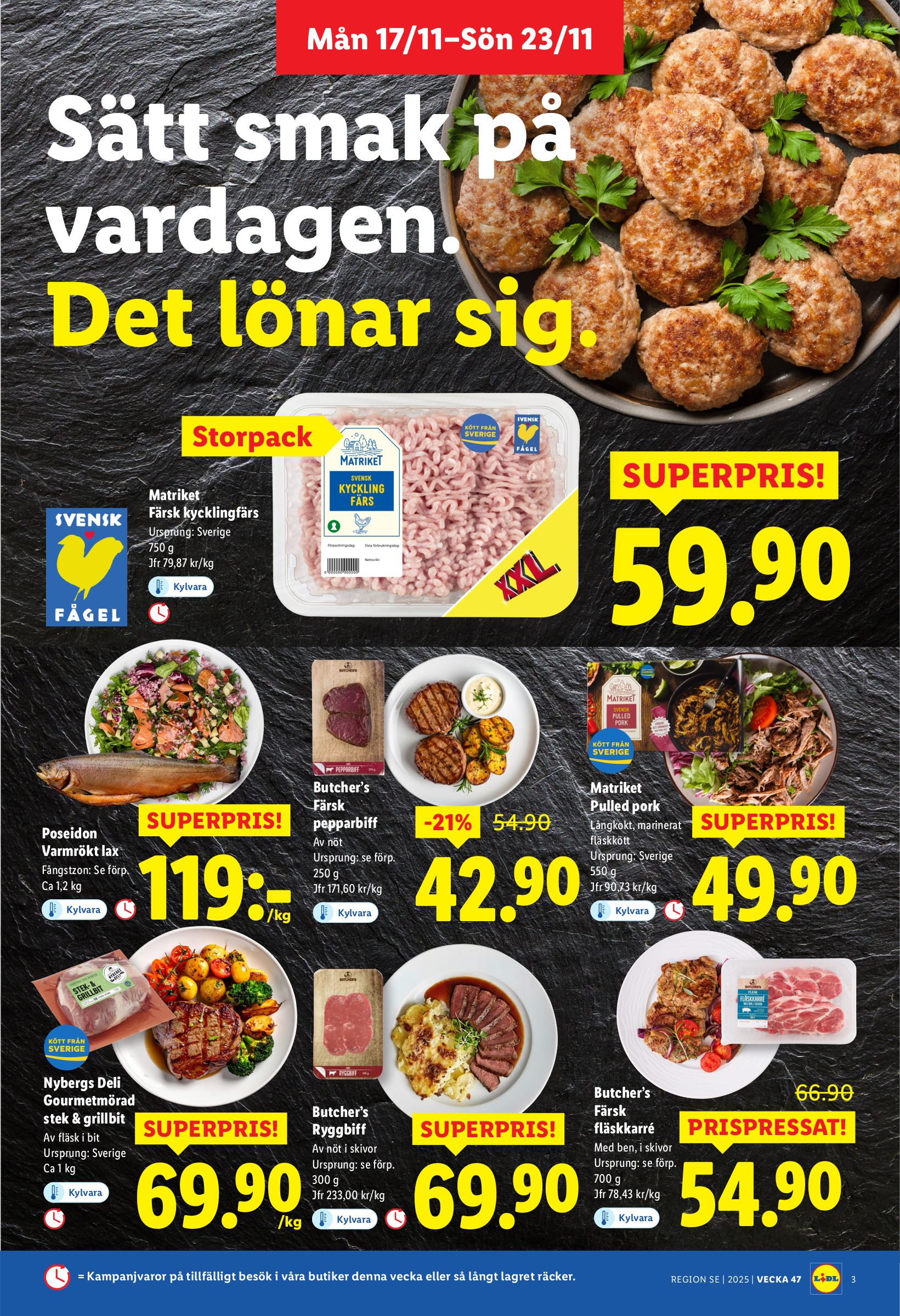 lidl - Lidl-reklambladet giltigt från 17/11 - 23/11 - page: 3