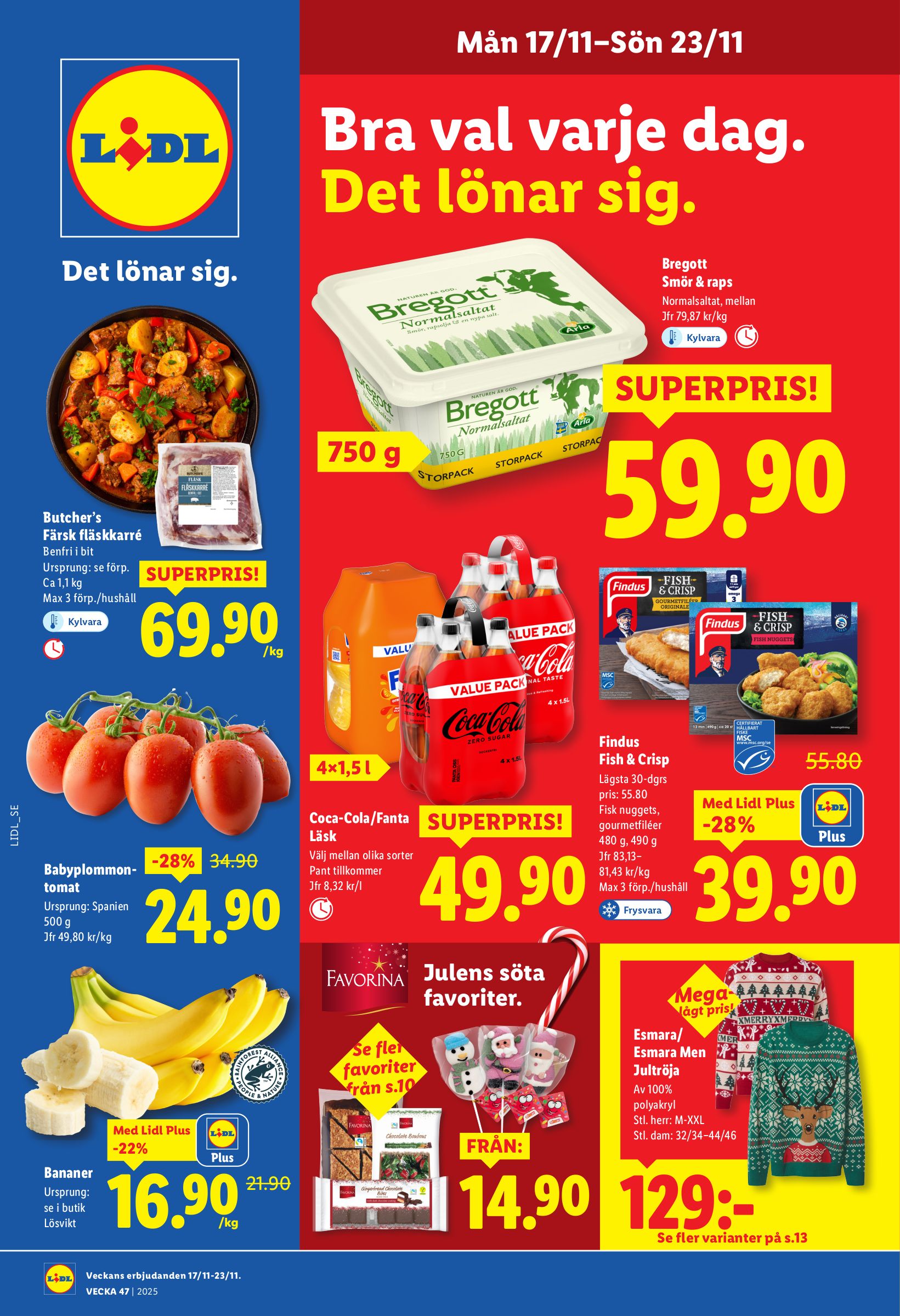 lidl - Lidl-reklambladet giltigt från 17/11 - 23/11 - page: 1