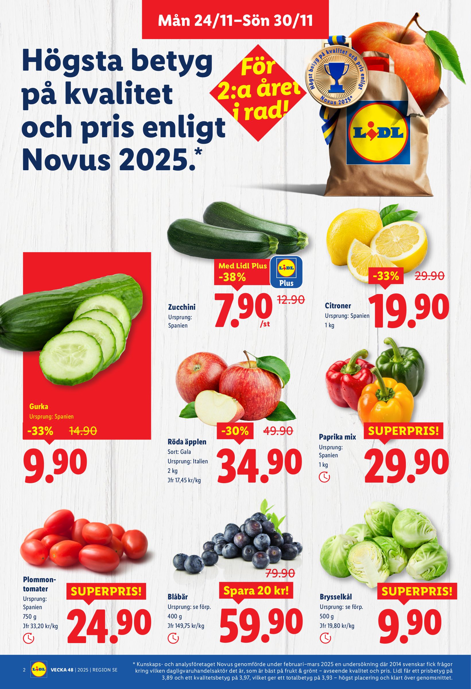 lidl - Lidl-reklambladet giltigt från 24/11 - 30/11 - page: 2