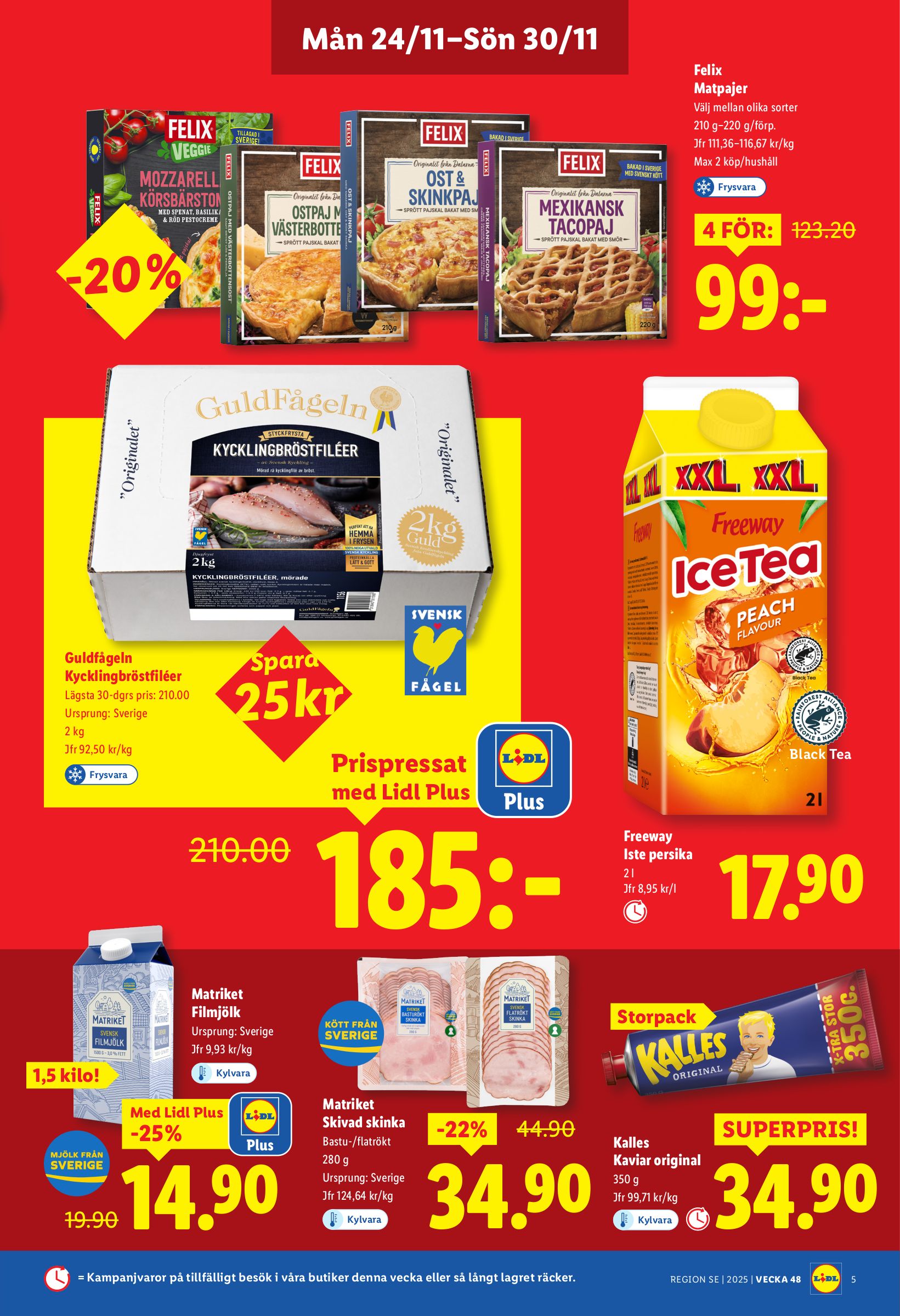 lidl - Lidl-reklambladet giltigt från 24/11 - 30/11 - page: 5