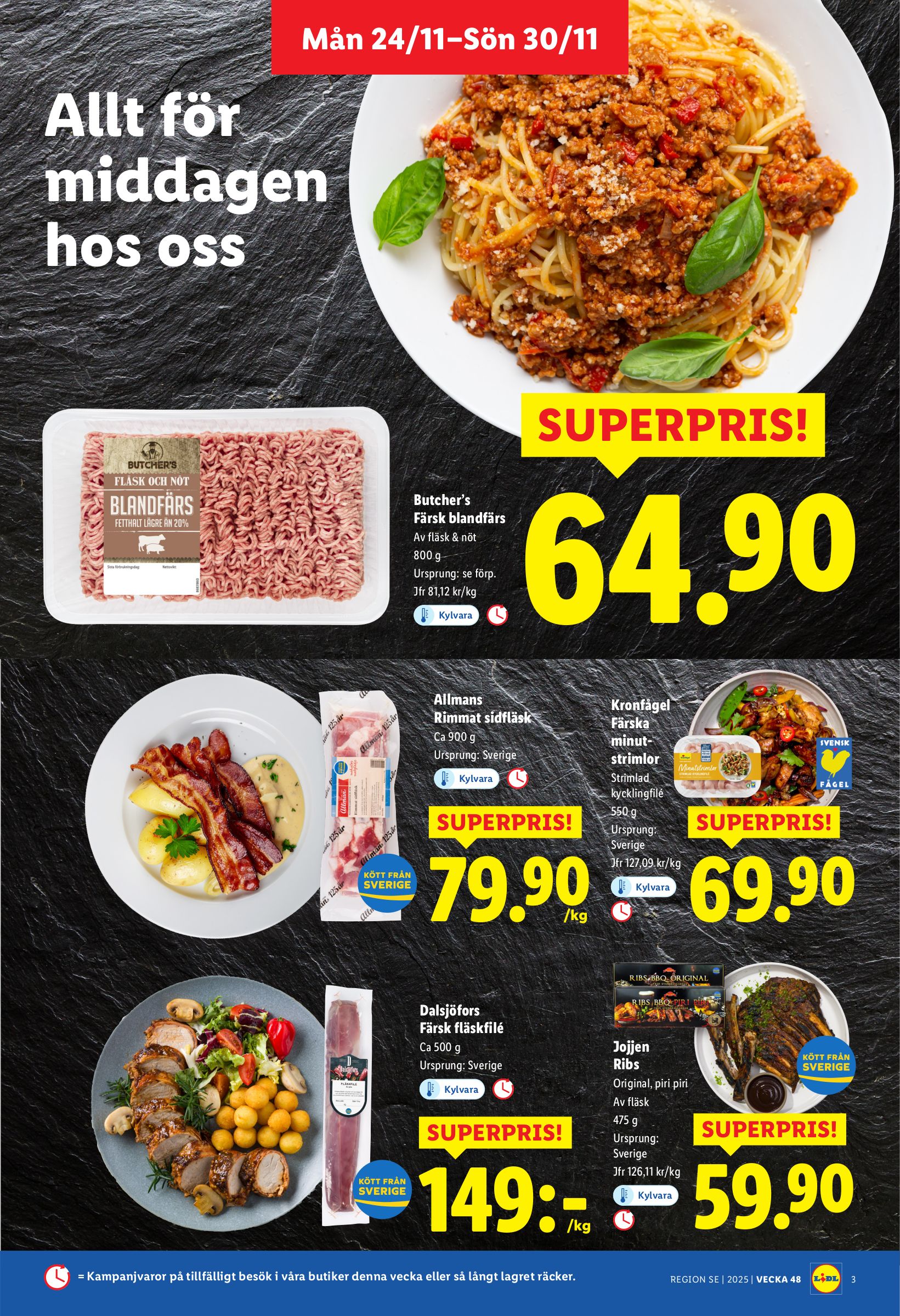 lidl - Lidl-reklambladet giltigt från 24/11 - 30/11 - page: 3