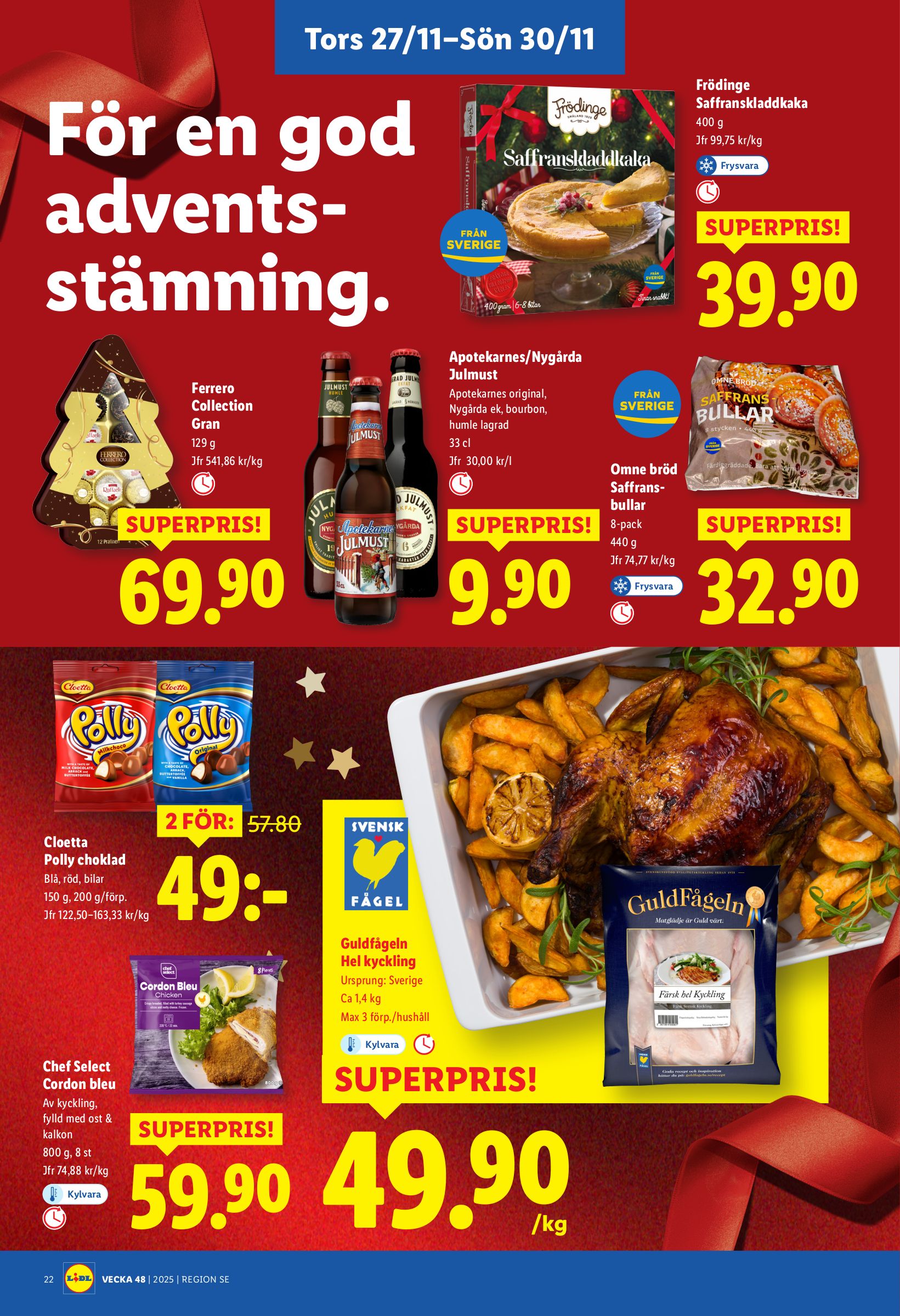 lidl - Lidl-reklambladet giltigt från 24/11 - 30/11 - page: 26