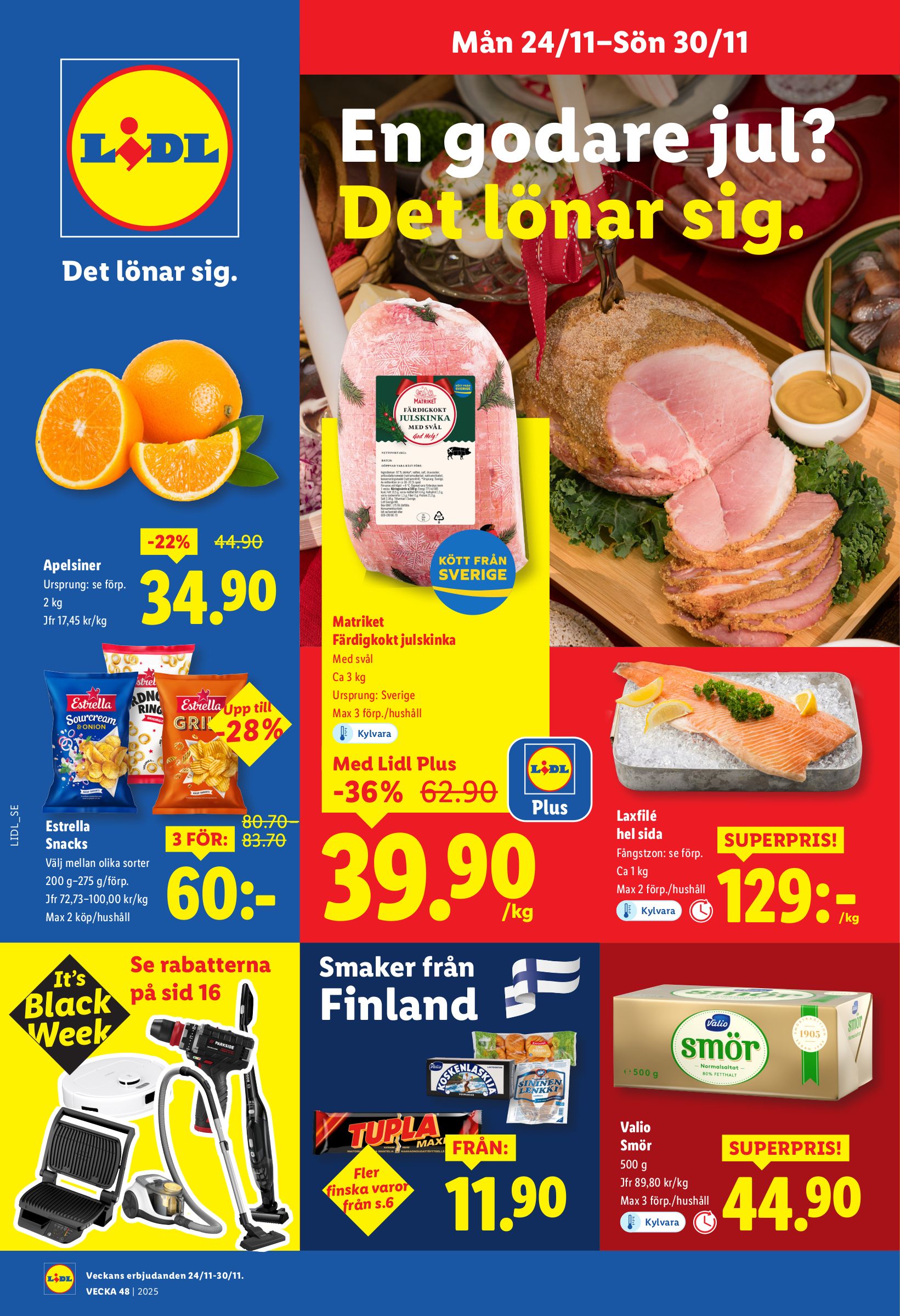 lidl - Lidl-reklambladet giltigt från 24/11 - 30/11