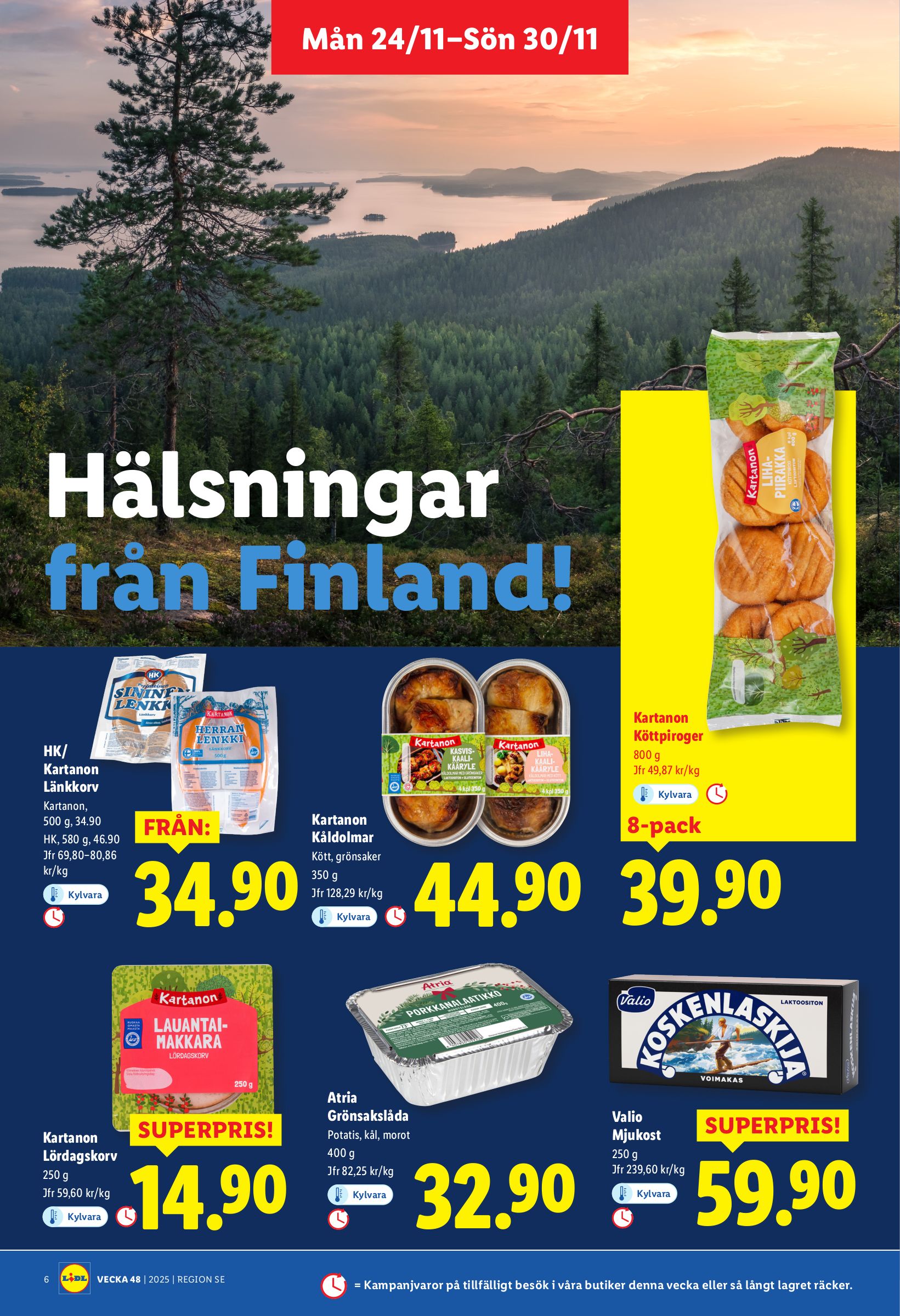 lidl - Lidl-reklambladet giltigt från 24/11 - 30/11 - page: 6