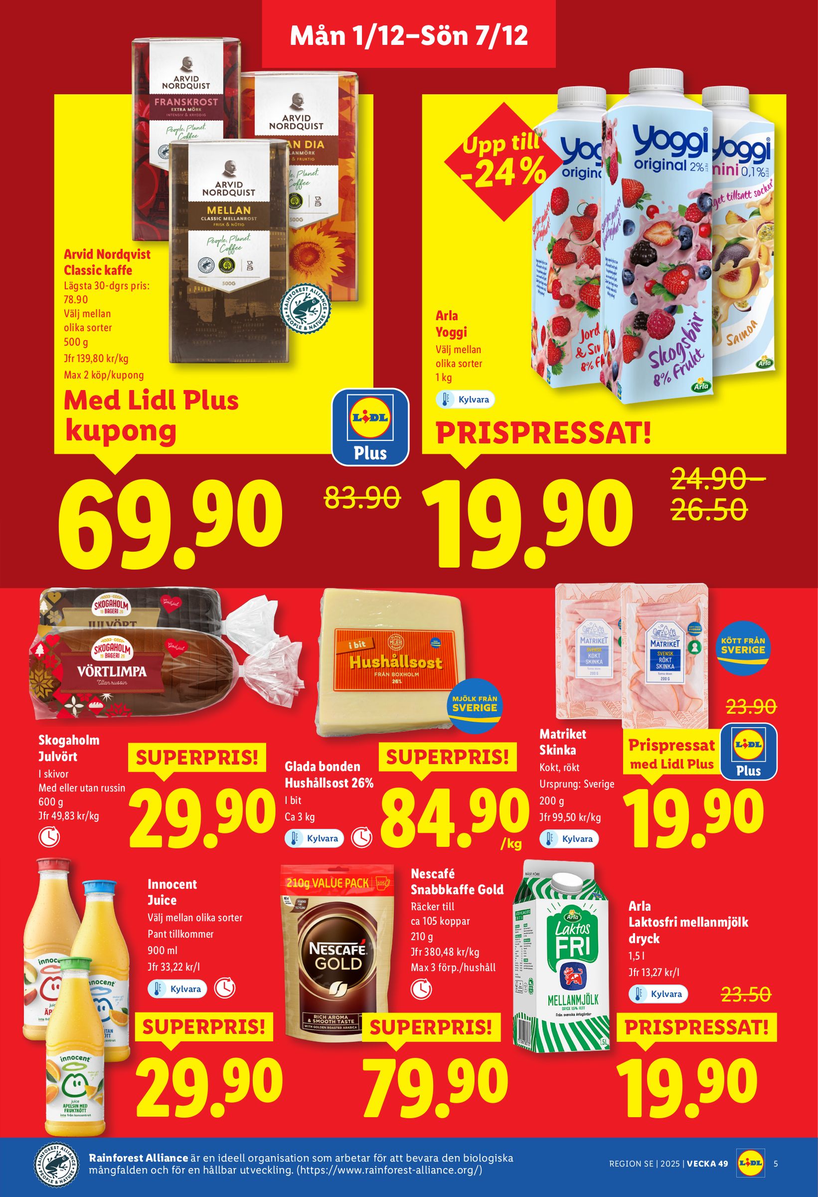 lidl - Lidl-reklambladet giltigt från 01/12 - 07/12 - page: 6