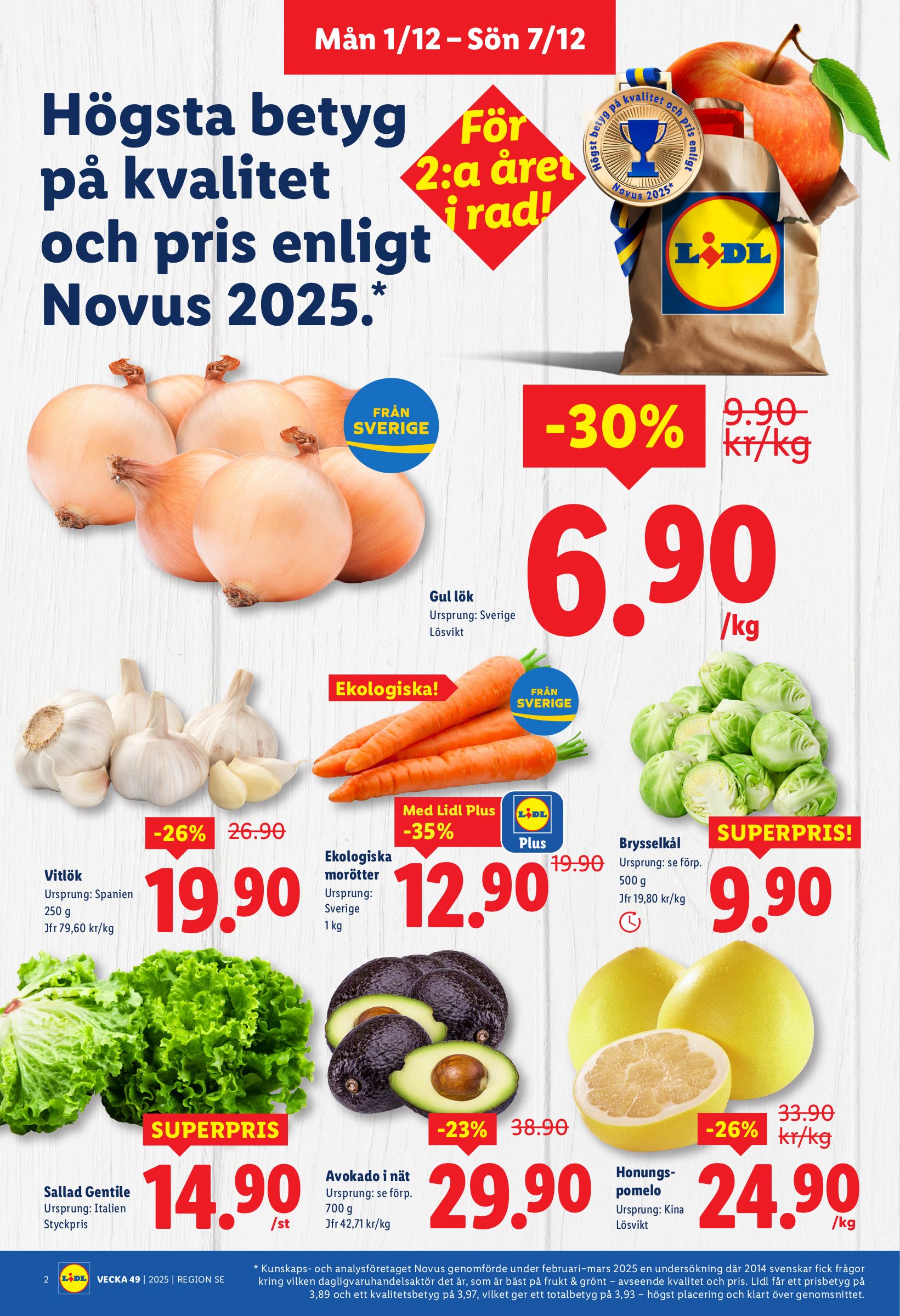 lidl - Lidl-reklambladet giltigt från 01/12 - 07/12 - page: 2