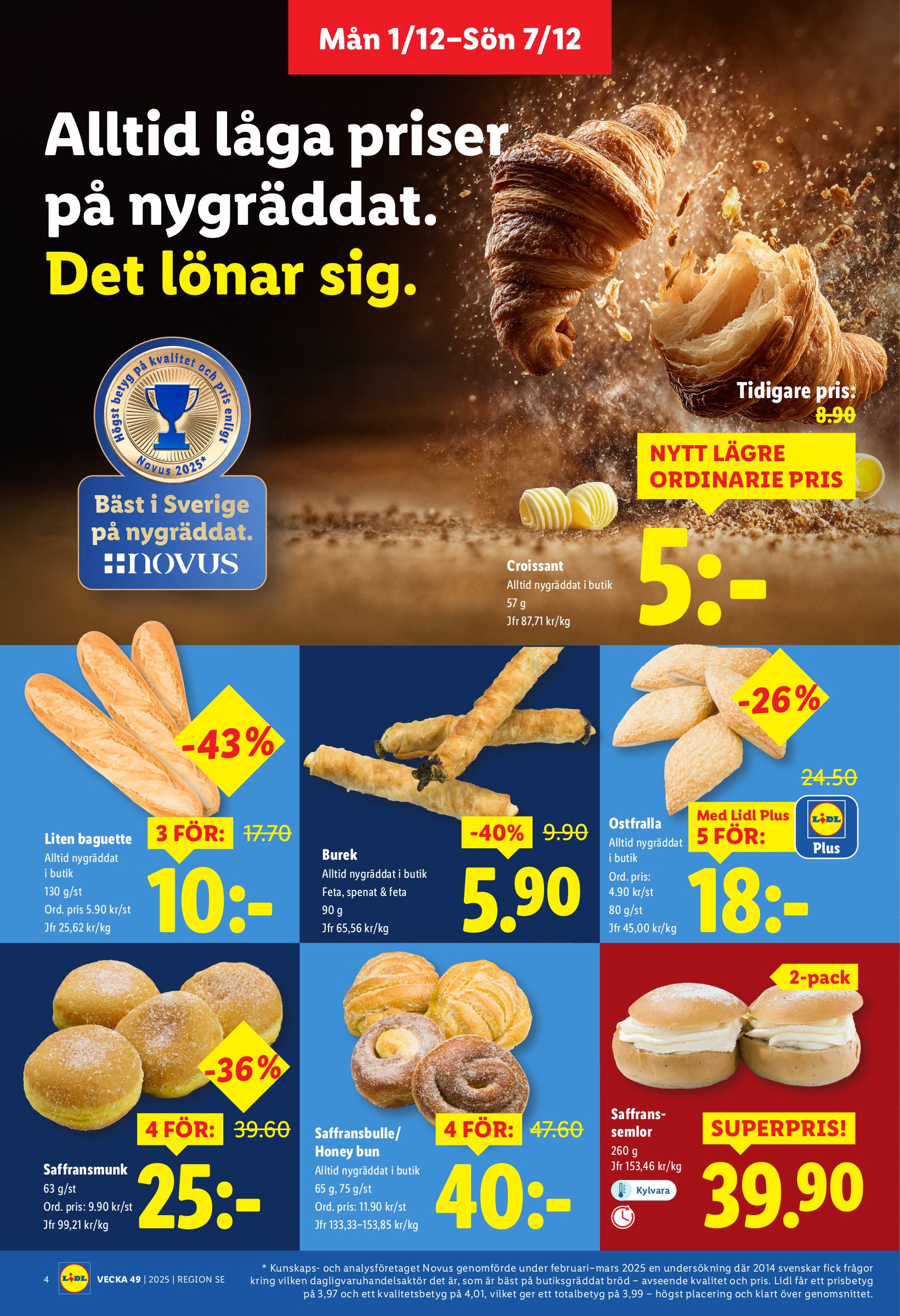 lidl - Lidl-reklambladet giltigt från 01/12 - 07/12 - page: 4