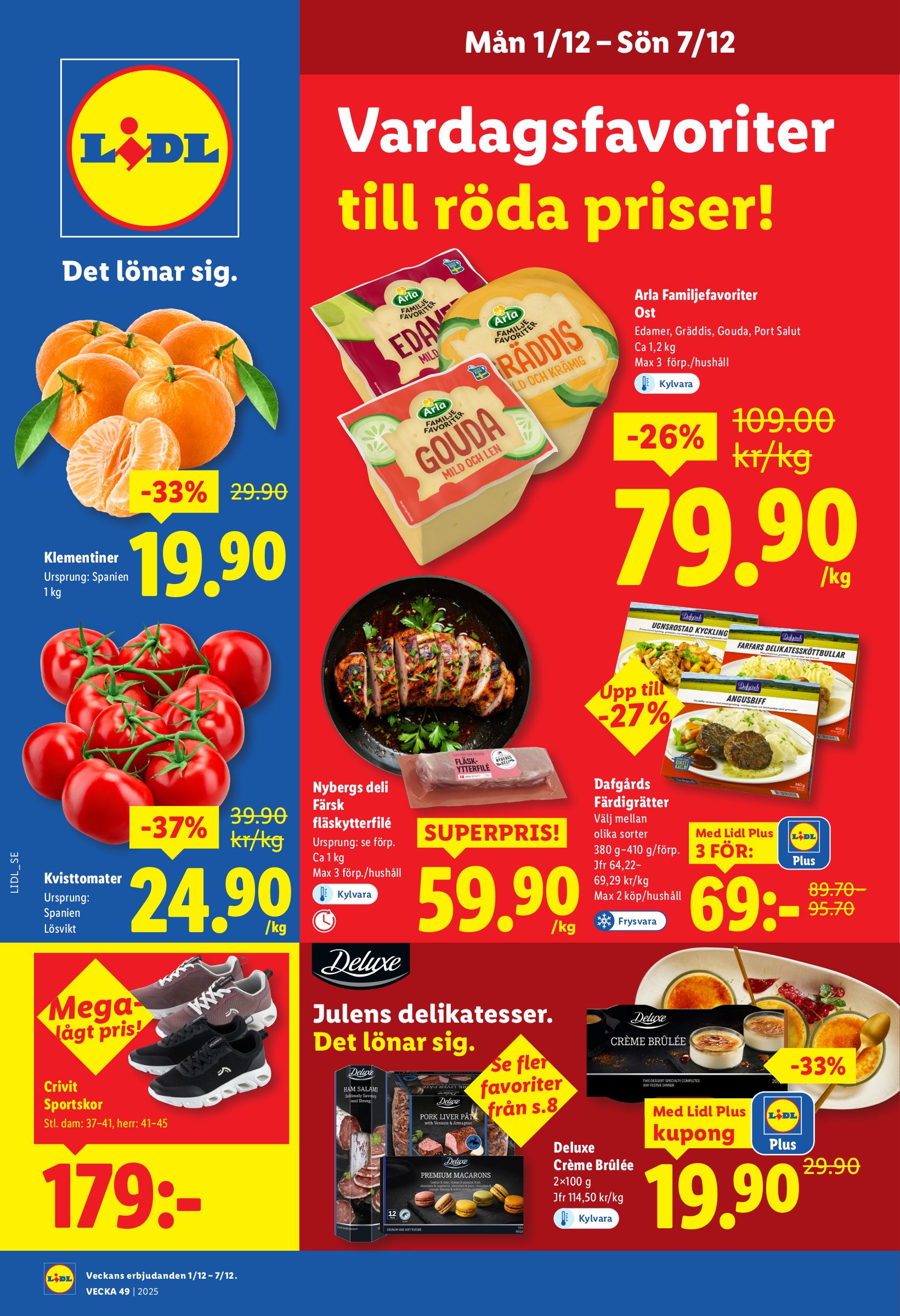 lidl - Lidl-reklambladet giltigt från 01/12 - 07/12