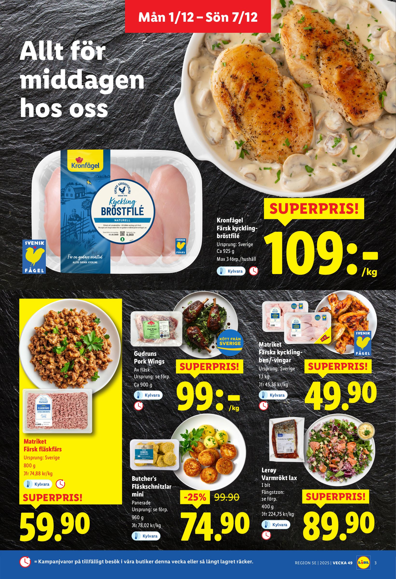 lidl - Lidl-reklambladet giltigt från 01/12 - 07/12 - page: 3