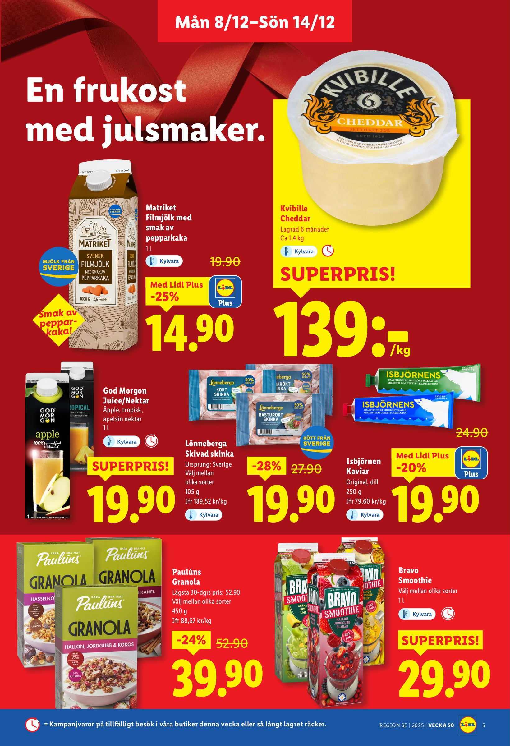 lidl - Lidl-reklambladet giltigt från 08/12 - 14/12 - page: 5