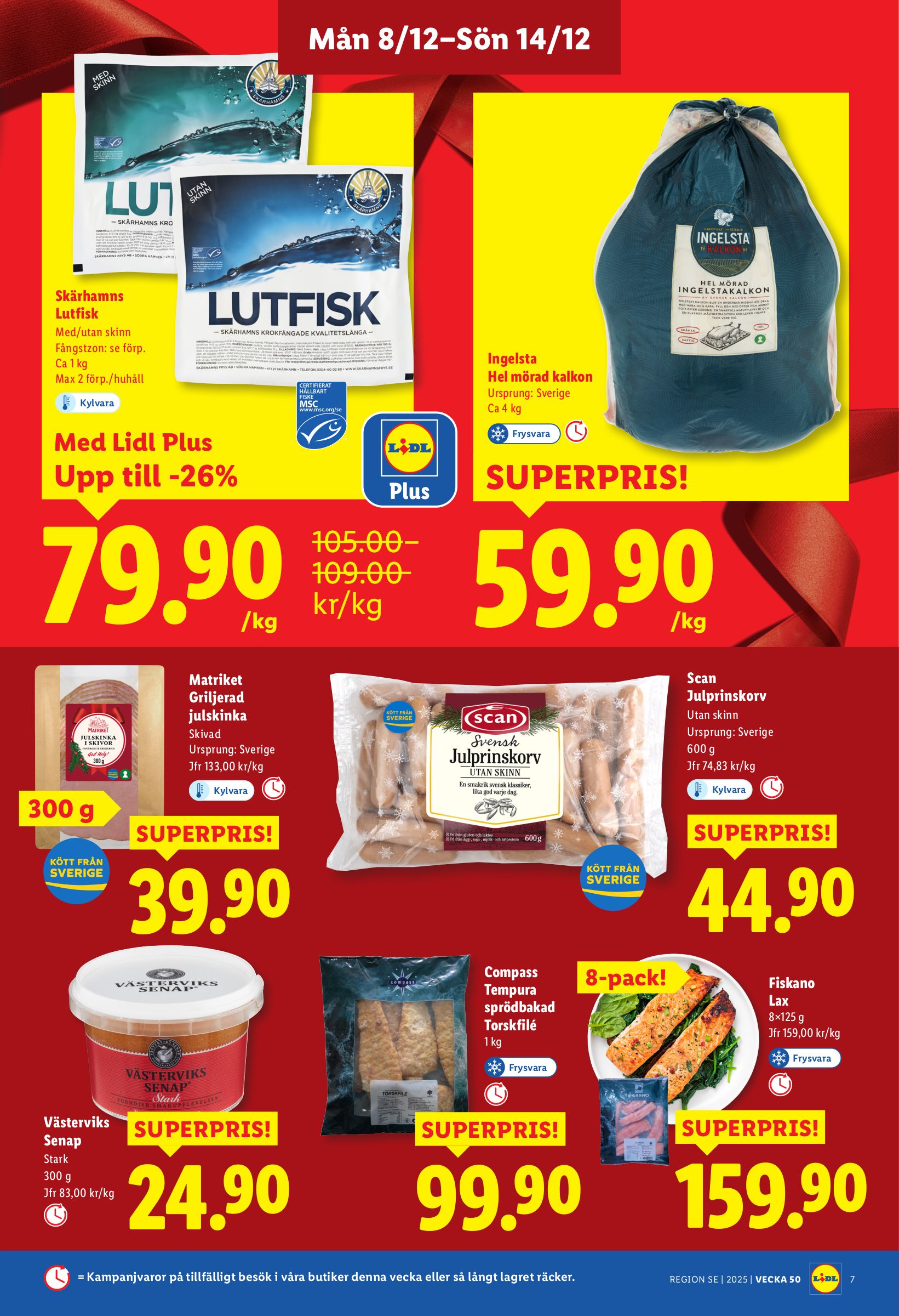 lidl - Lidl-reklambladet giltigt från 08/12 - 14/12 - page: 8