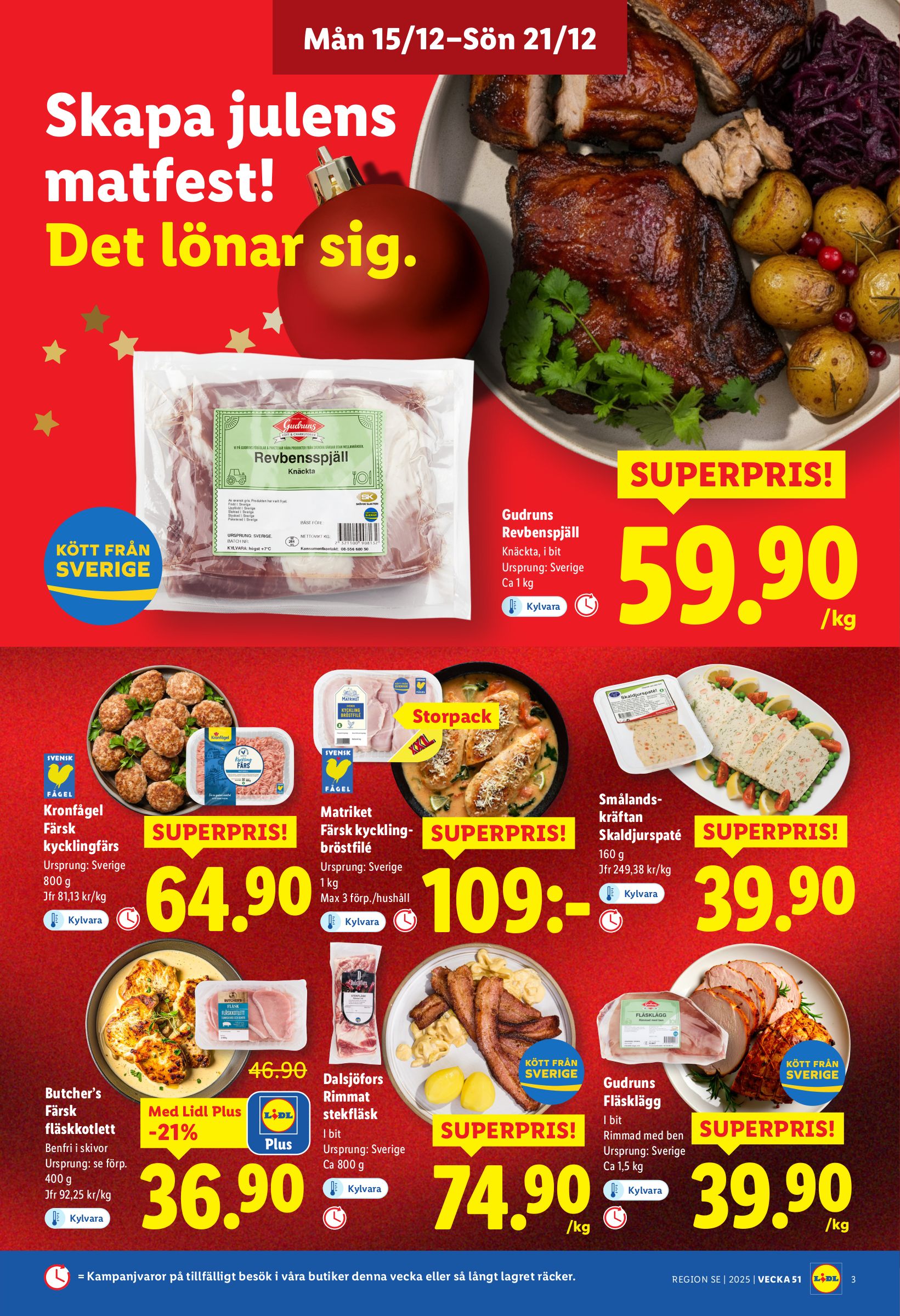 lidl - Lidl-reklambladet giltigt från 15/12 - 21/12 - page: 3
