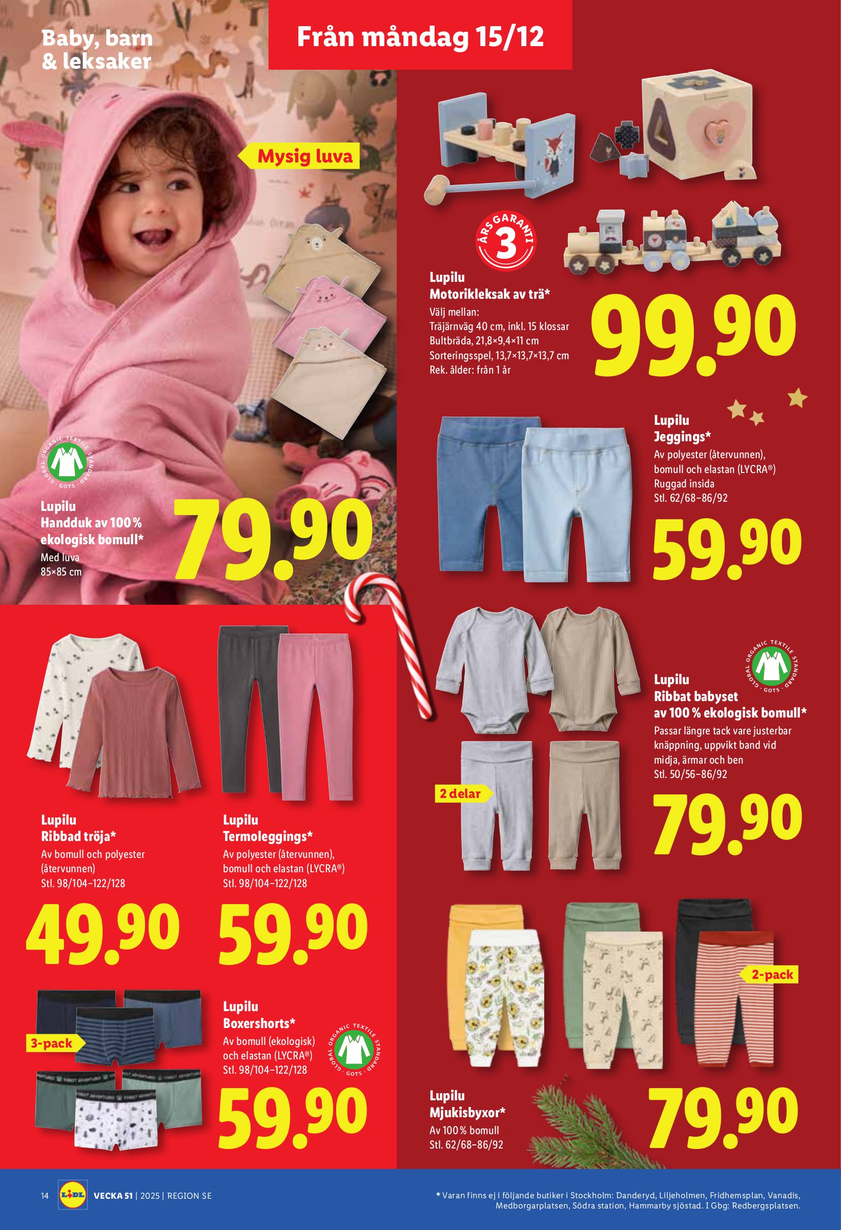 lidl - Lidl-reklambladet giltigt från 15/12 - 21/12 - page: 14
