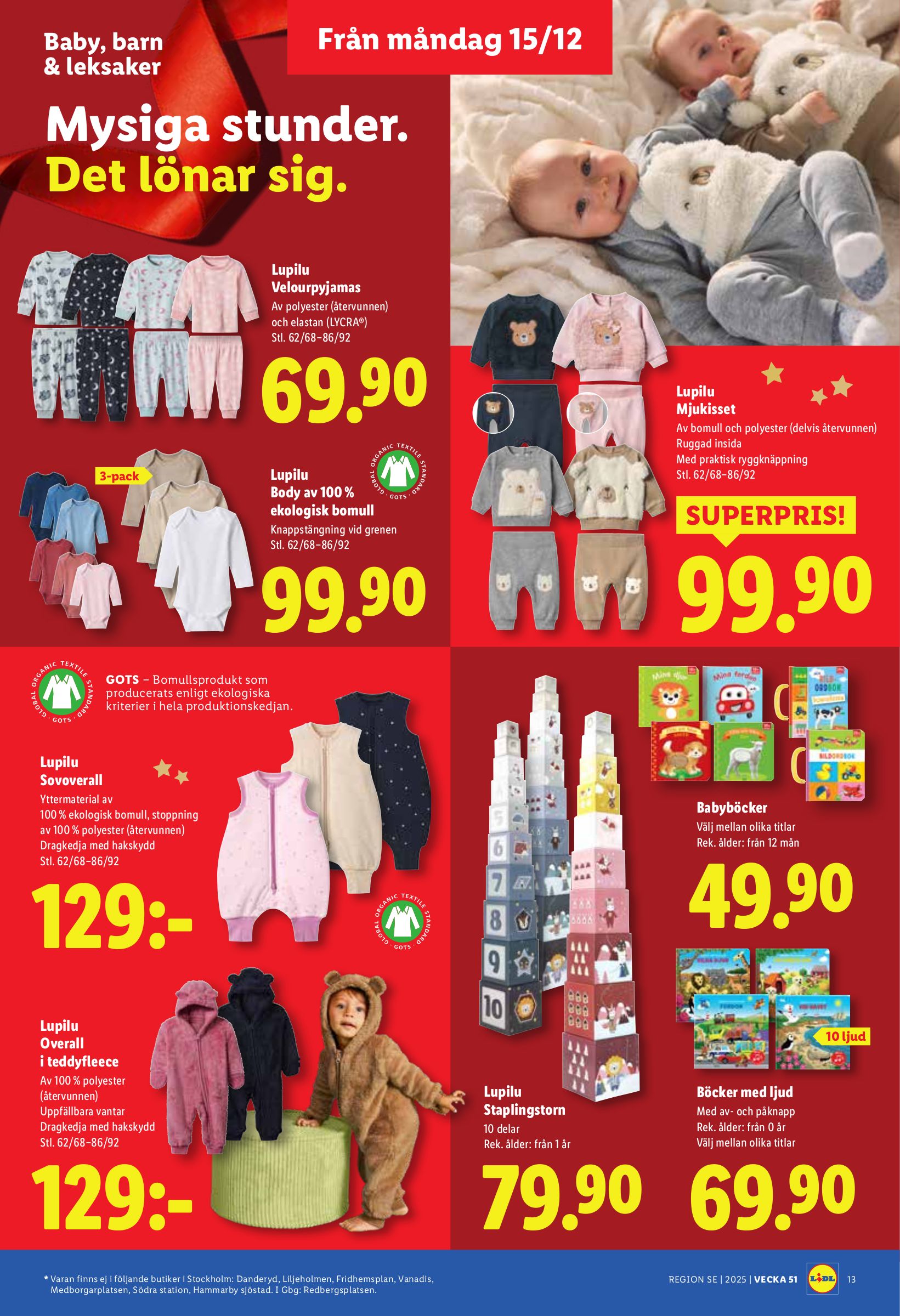 lidl - Lidl-reklambladet giltigt från 15/12 - 21/12 - page: 13