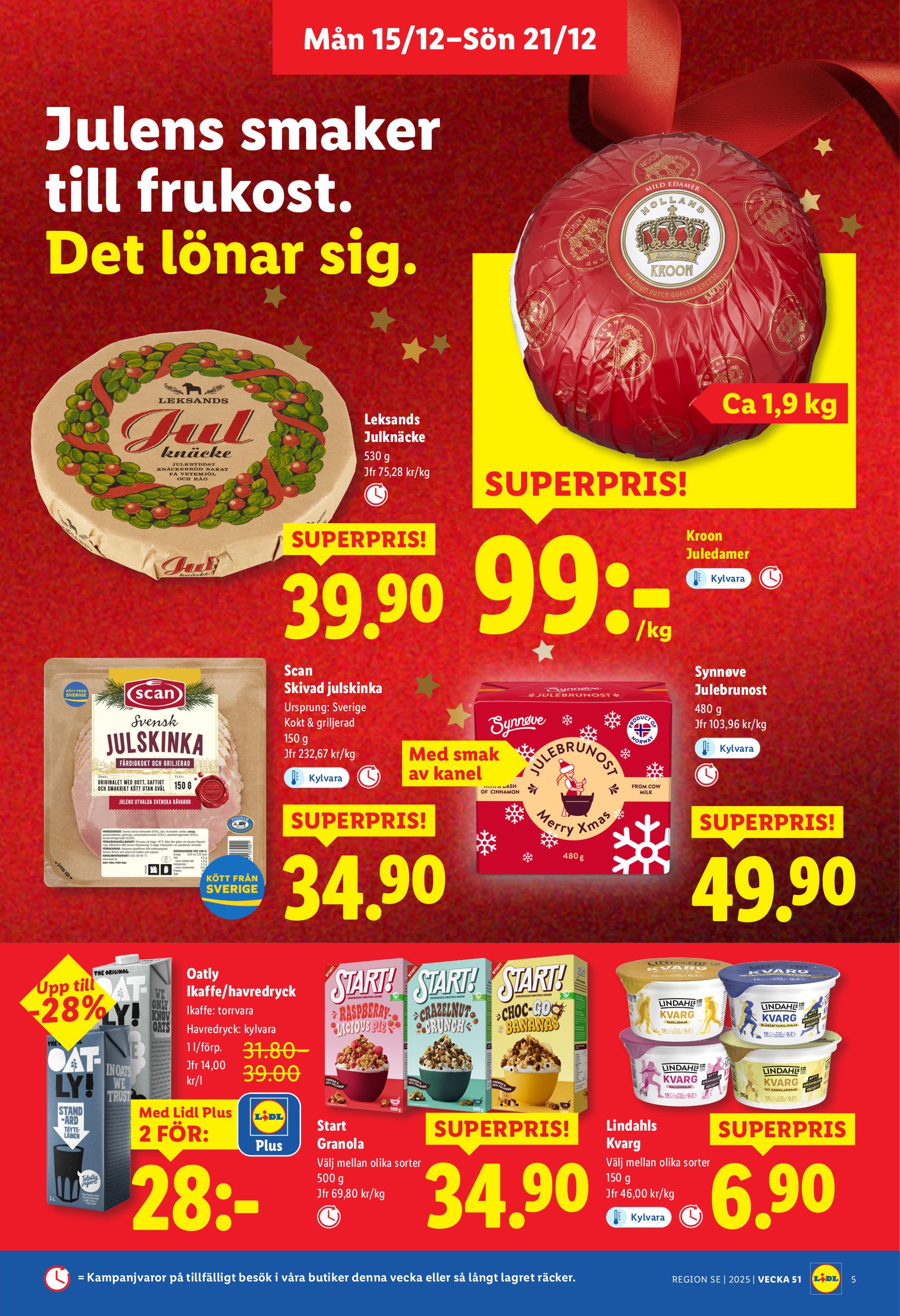 lidl - Lidl-reklambladet giltigt från 15/12 - 21/12 - page: 5