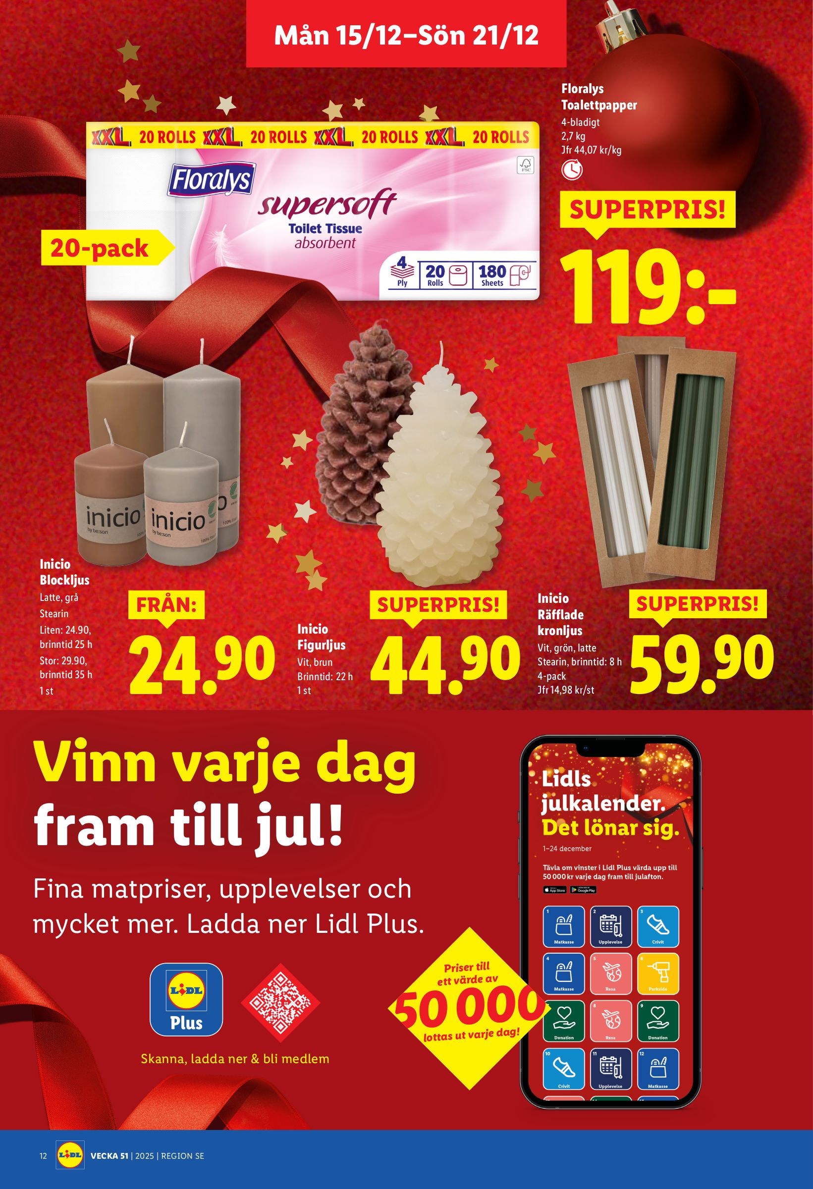 lidl - Lidl-reklambladet giltigt från 15/12 - 21/12 - page: 12