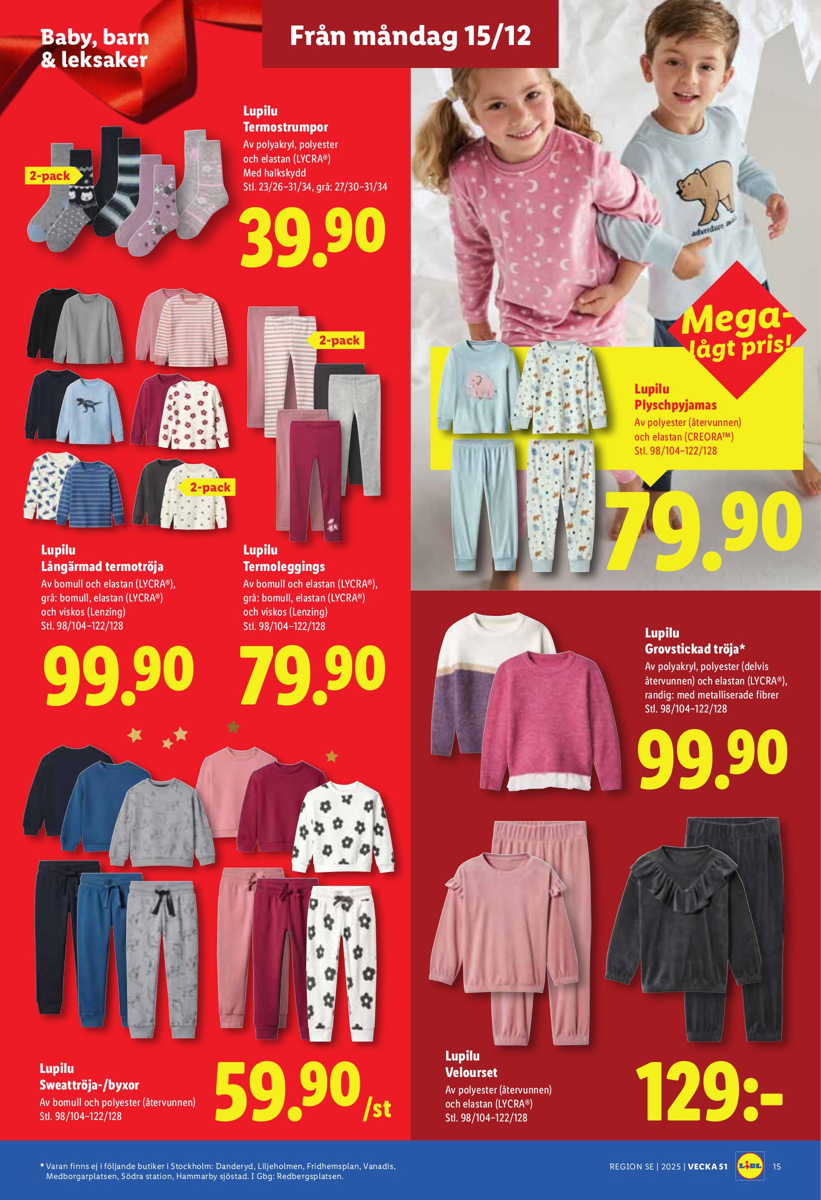 lidl - Lidl-reklambladet giltigt från 15/12 - 21/12 - page: 15
