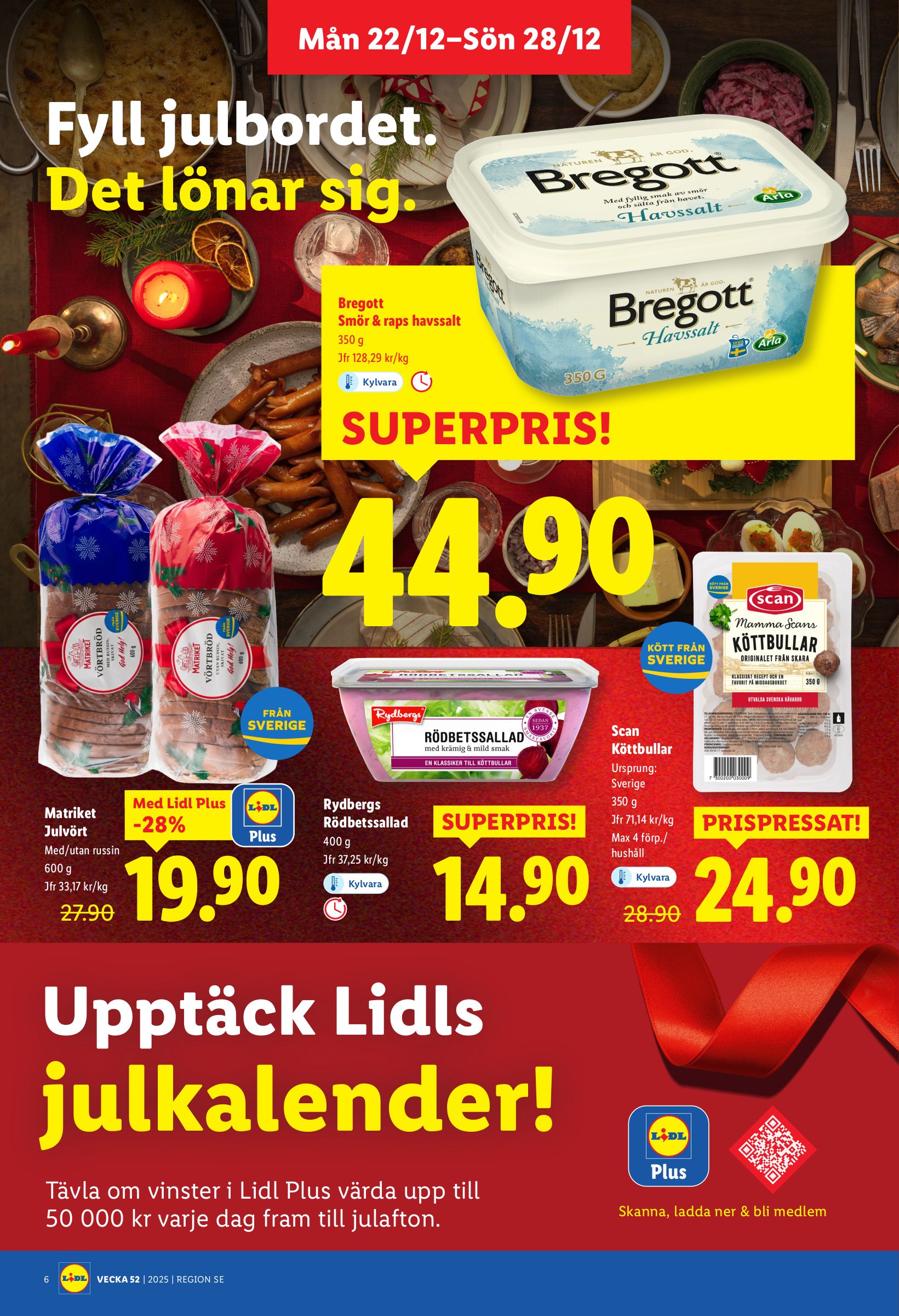 lidl - Lidl-reklambladet giltigt från 22/12 - 28/12 - page: 6