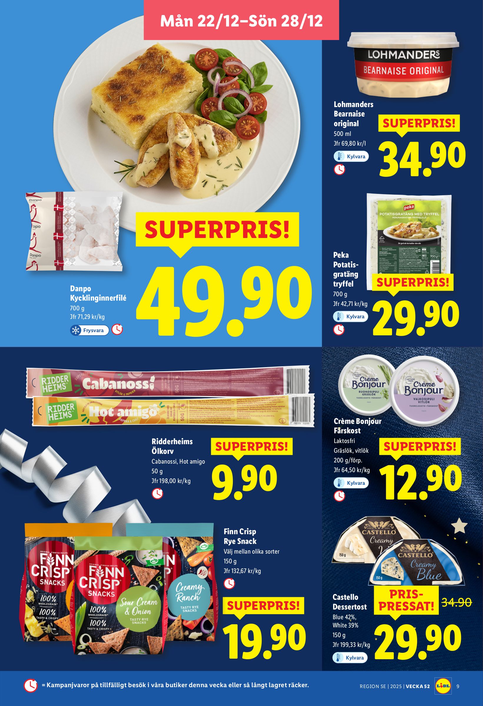 lidl - Lidl-reklambladet giltigt från 22/12 - 28/12 - page: 9