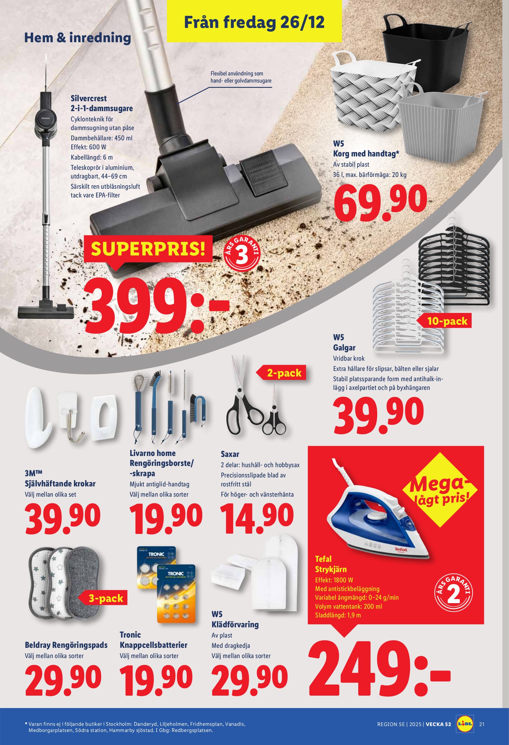 lidl - Lidl-reklambladet giltigt från 22/12 - 28/12 - page: 23