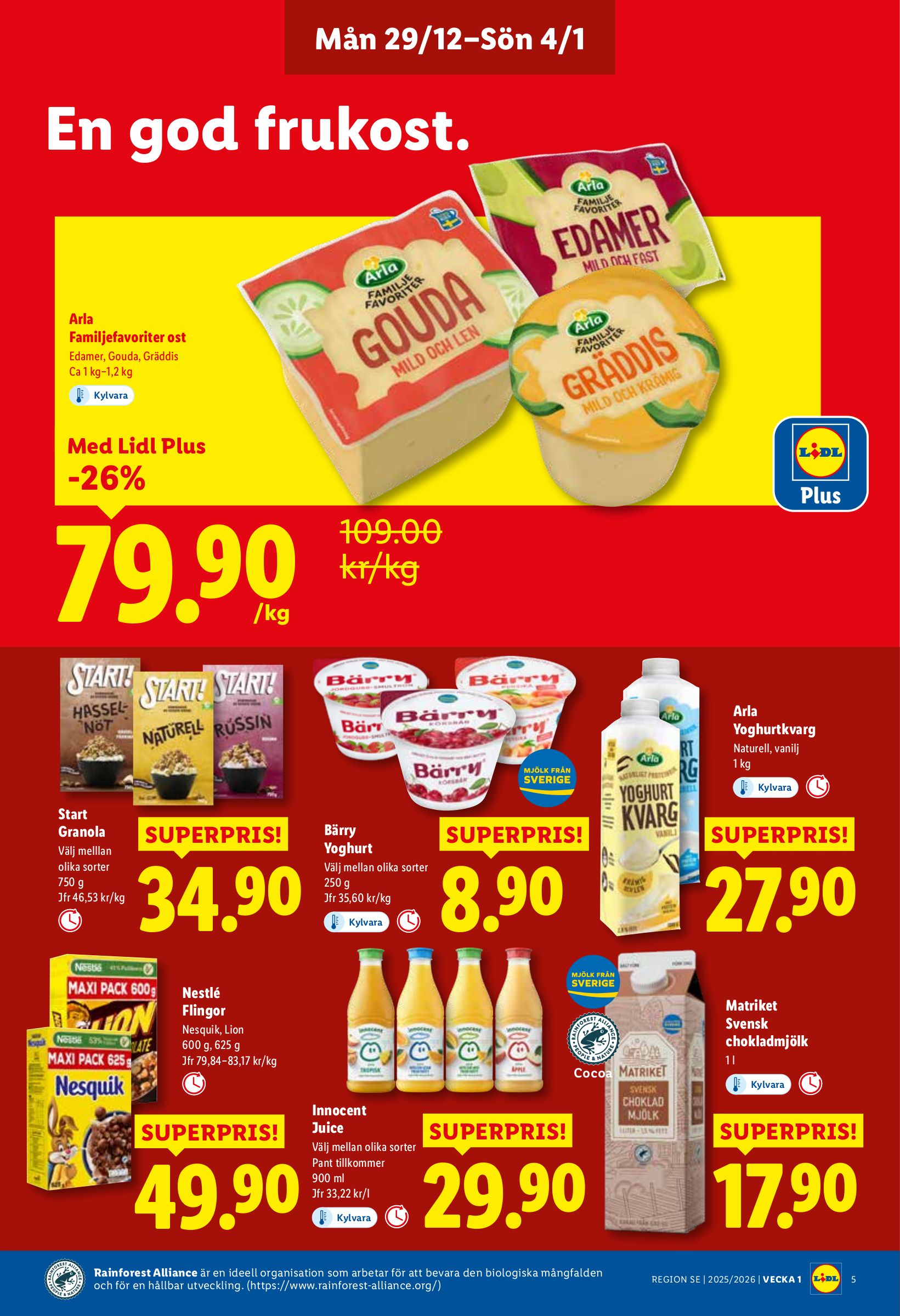 lidl - Lidl-reklambladet giltigt från 29/12 - 04/01 - page: 5