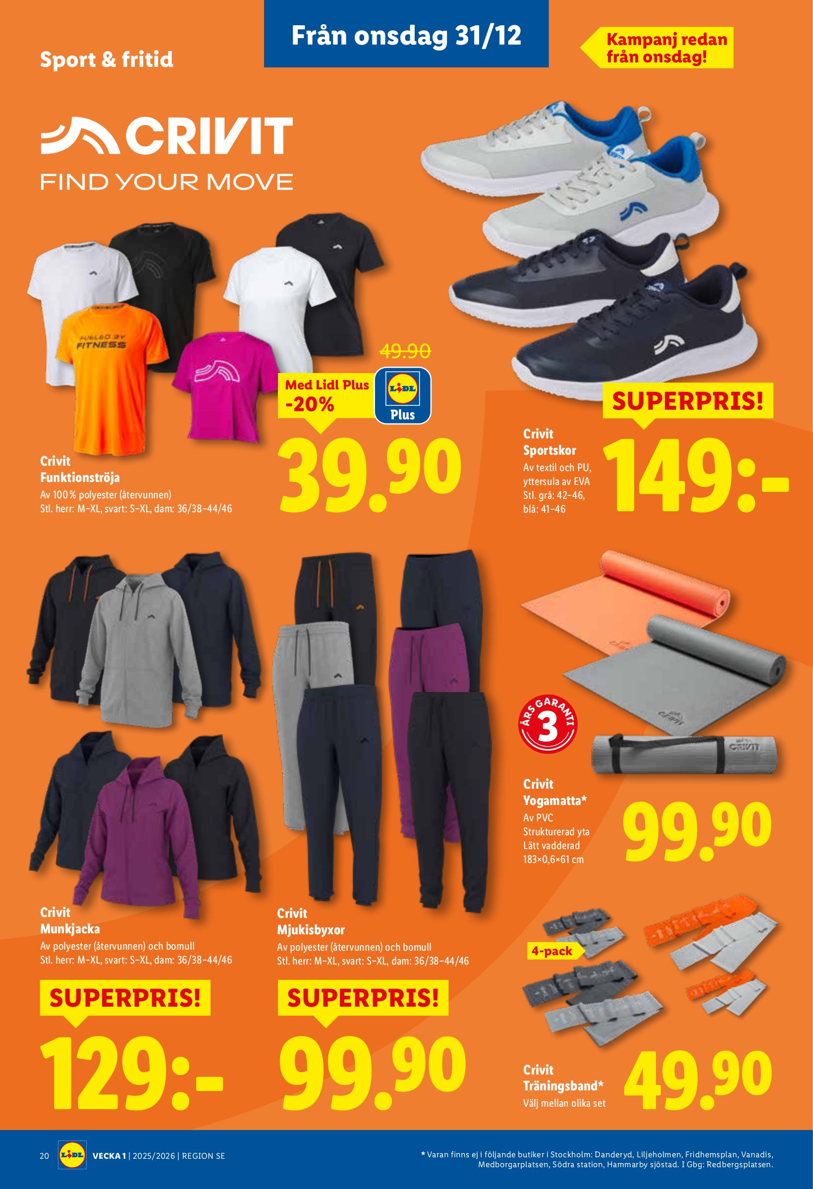 lidl - Lidl-reklambladet giltigt från 29/12 - 04/01 - page: 22