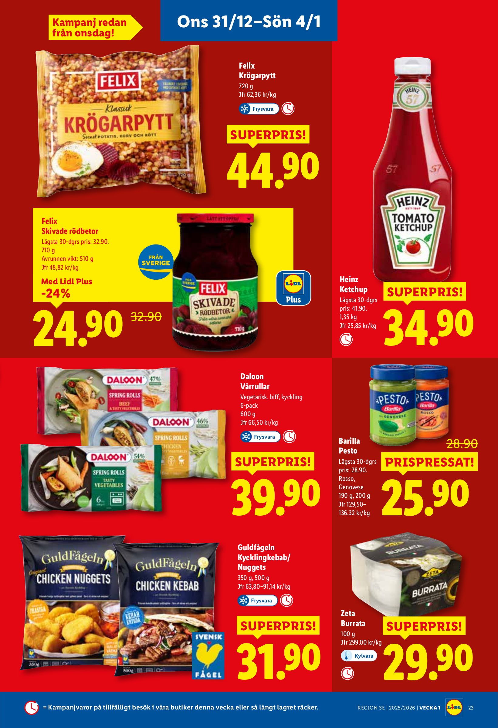lidl - Lidl-reklambladet giltigt från 29/12 - 04/01 - page: 26
