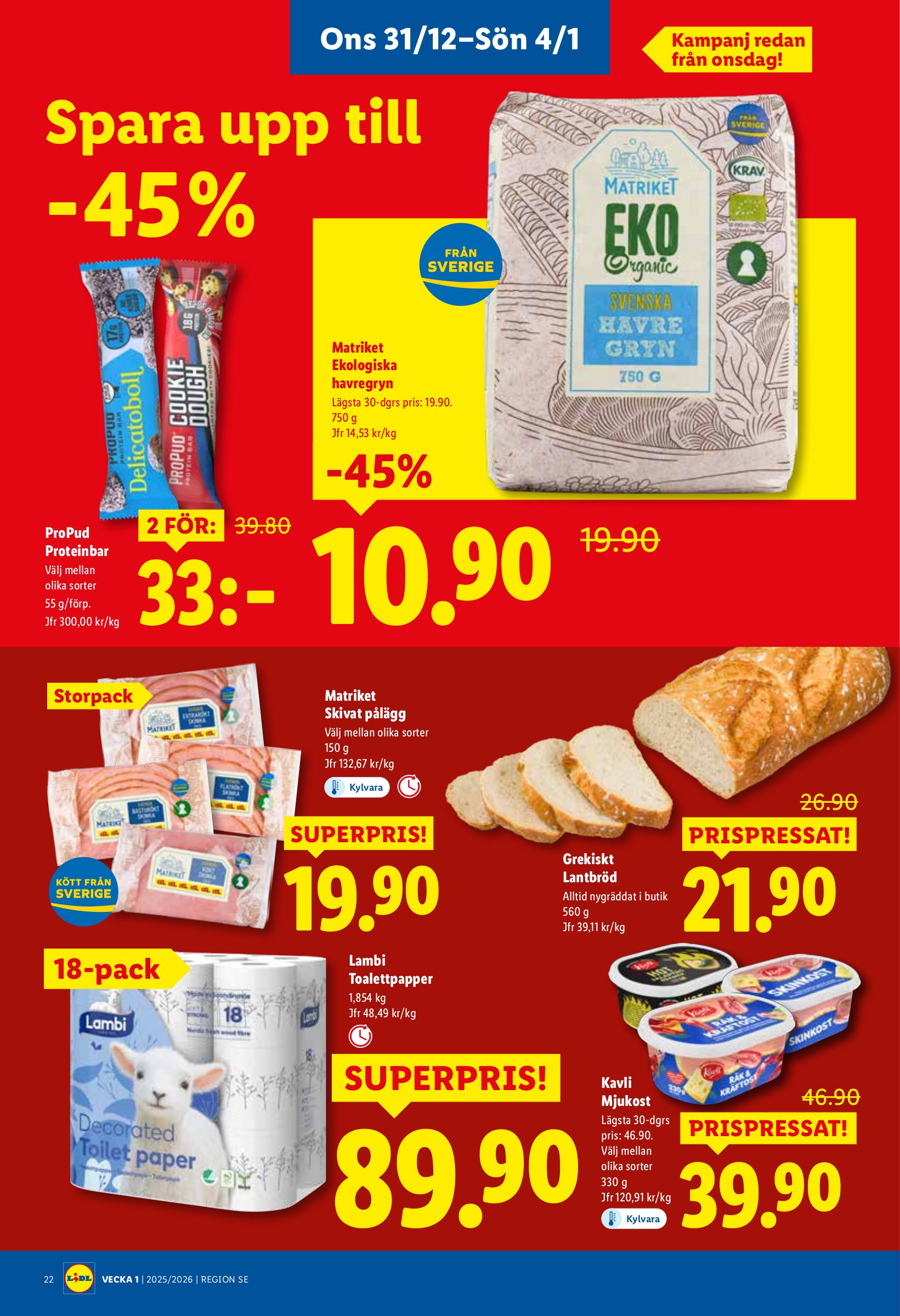 lidl - Lidl-reklambladet giltigt från 29/12 - 04/01 - page: 25