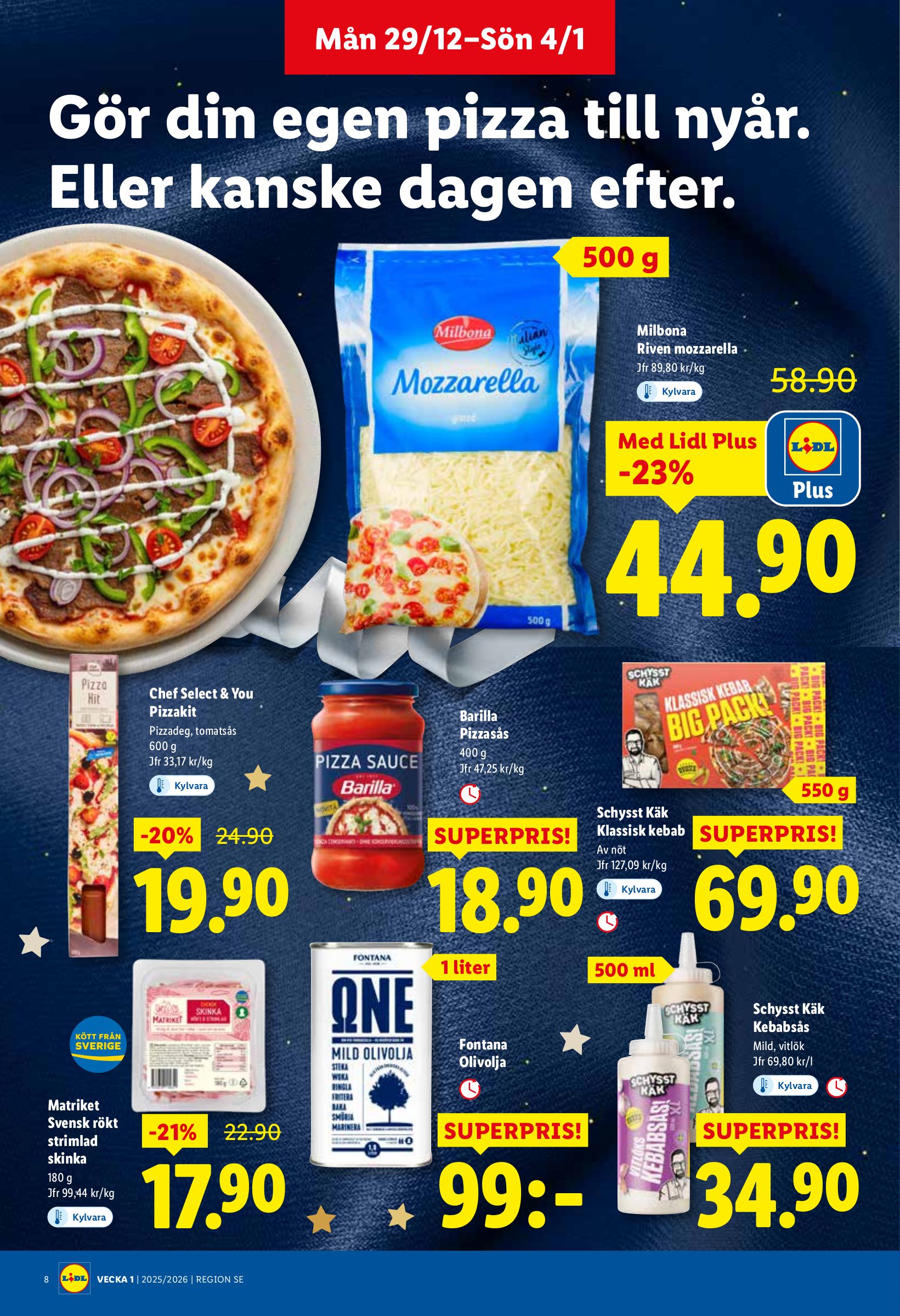 lidl - Lidl-reklambladet giltigt från 29/12 - 04/01 - page: 8