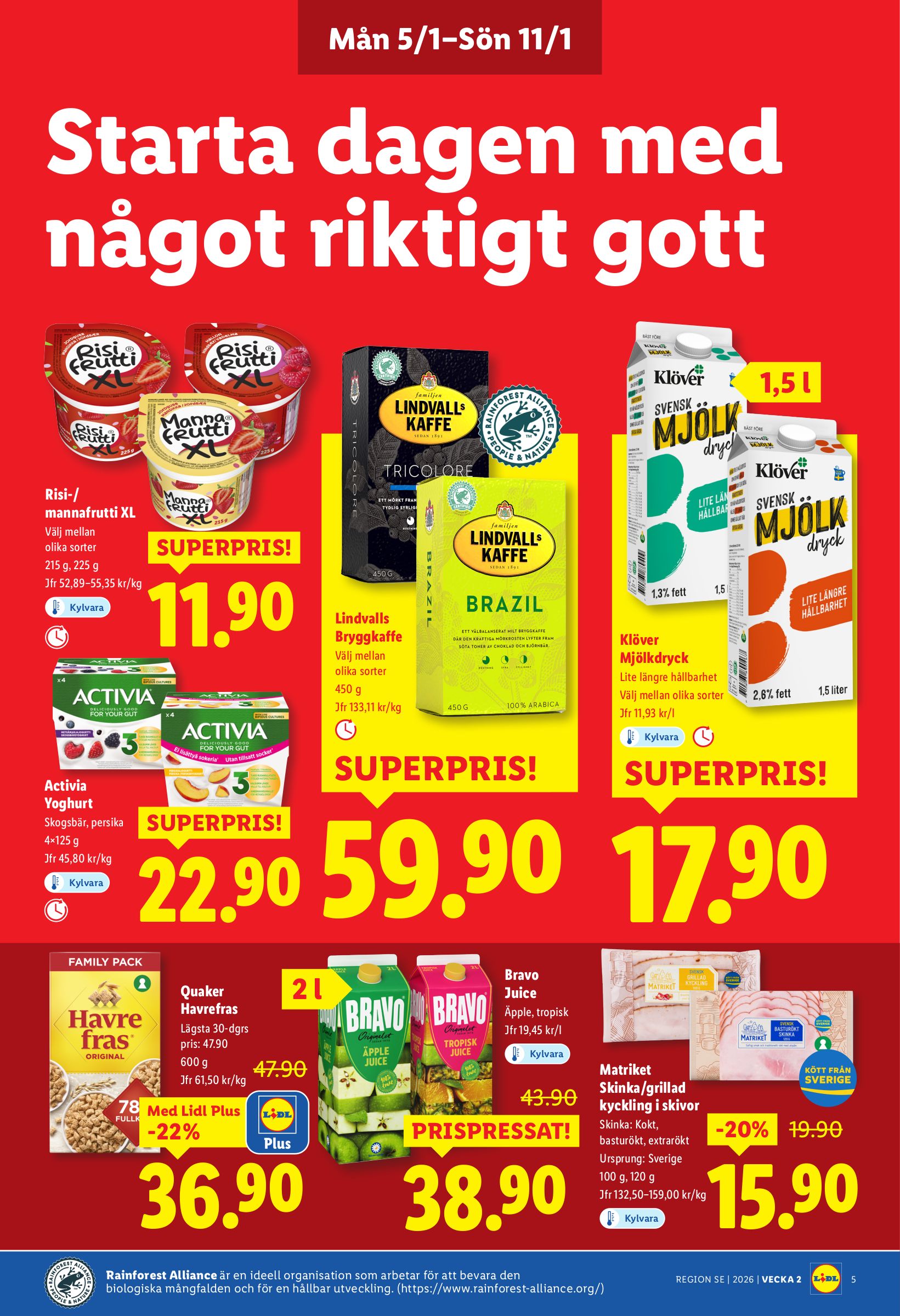 lidl - Lidl-reklambladet giltigt från 05/01 - 11/01 - page: 5