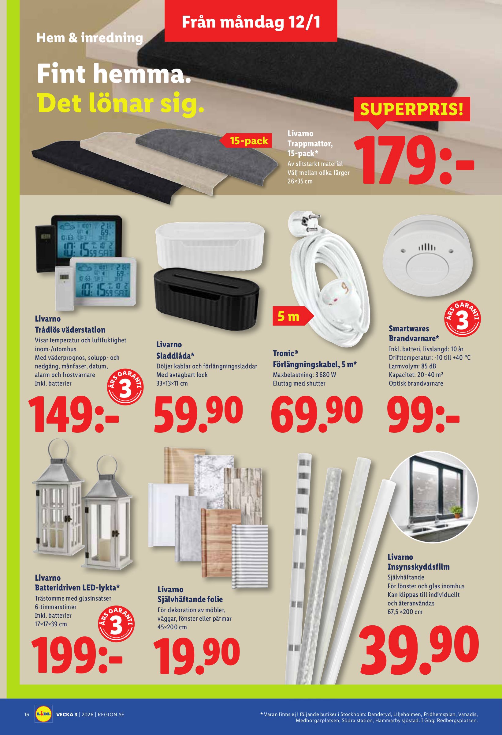 lidl - Lidl-reklambladet giltigt från 12/01 - 18/01 - page: 18