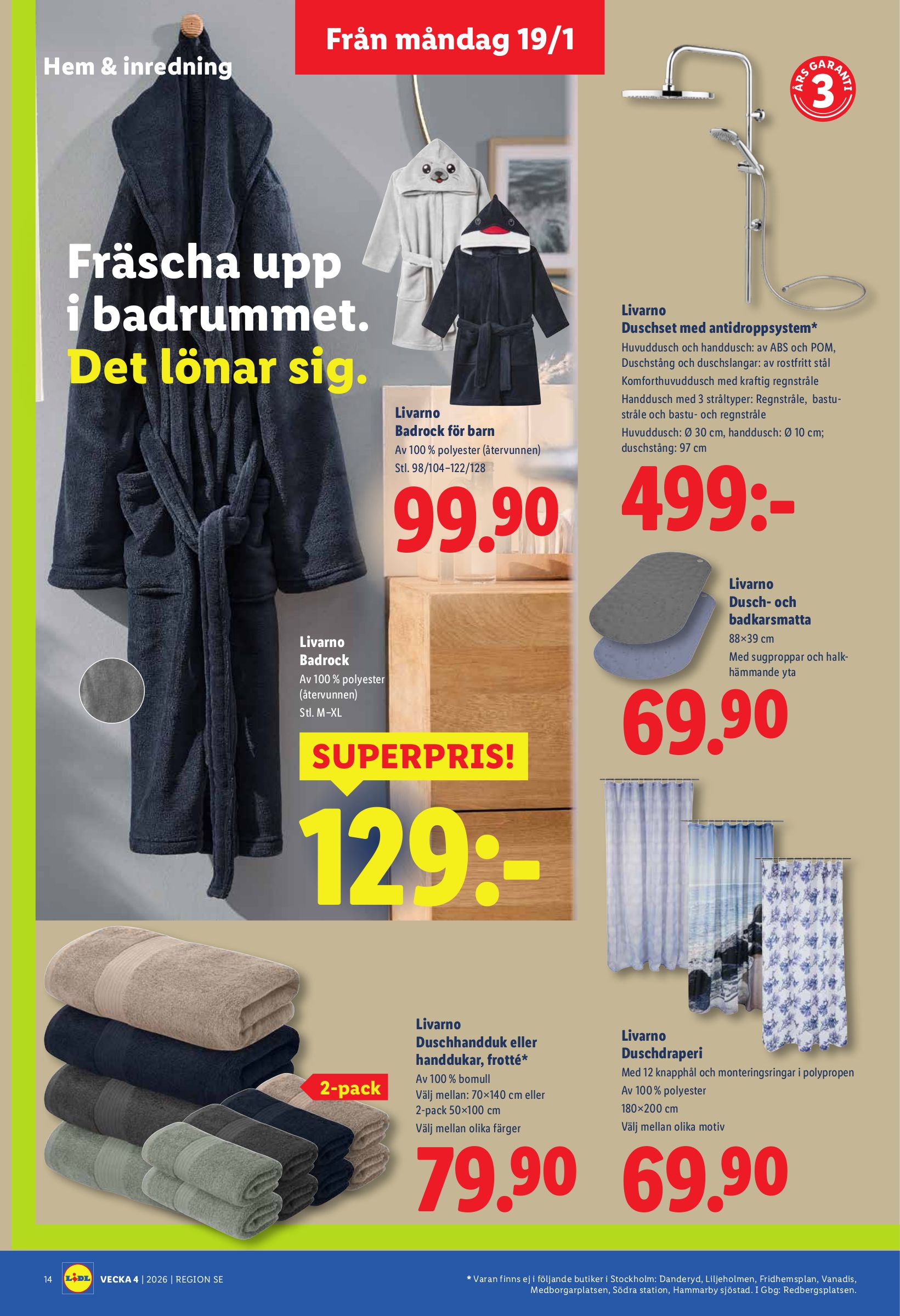 lidl - Lidl-reklambladet giltigt från 19/01 - 25/01 - page: 17