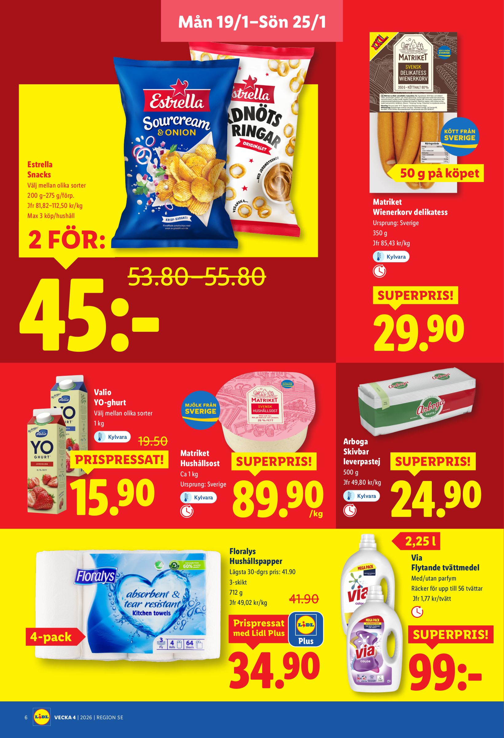 lidl - Lidl-reklambladet giltigt från 19/01 - 25/01 - page: 6