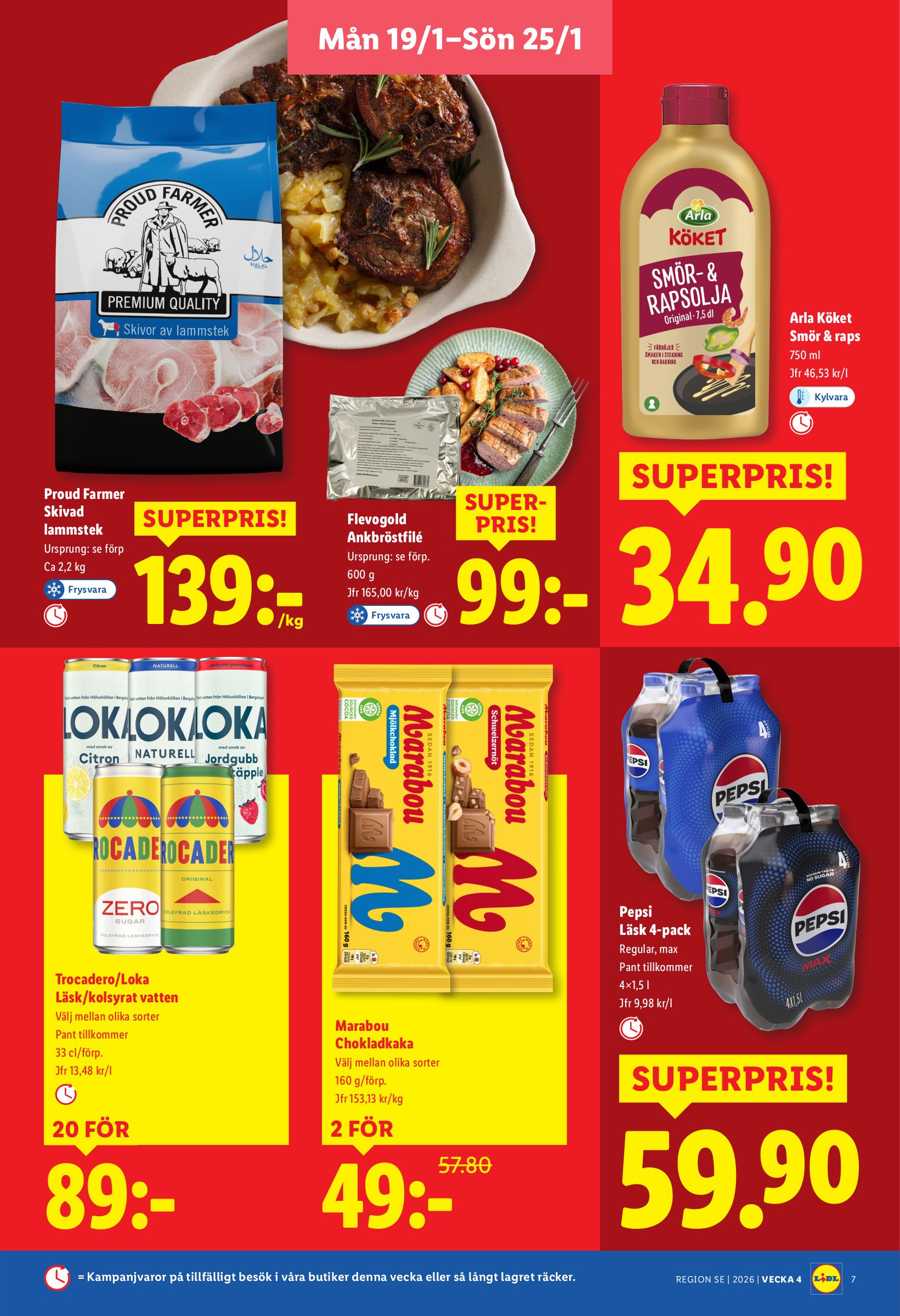 lidl - Lidl-reklambladet giltigt från 19/01 - 25/01 - page: 7