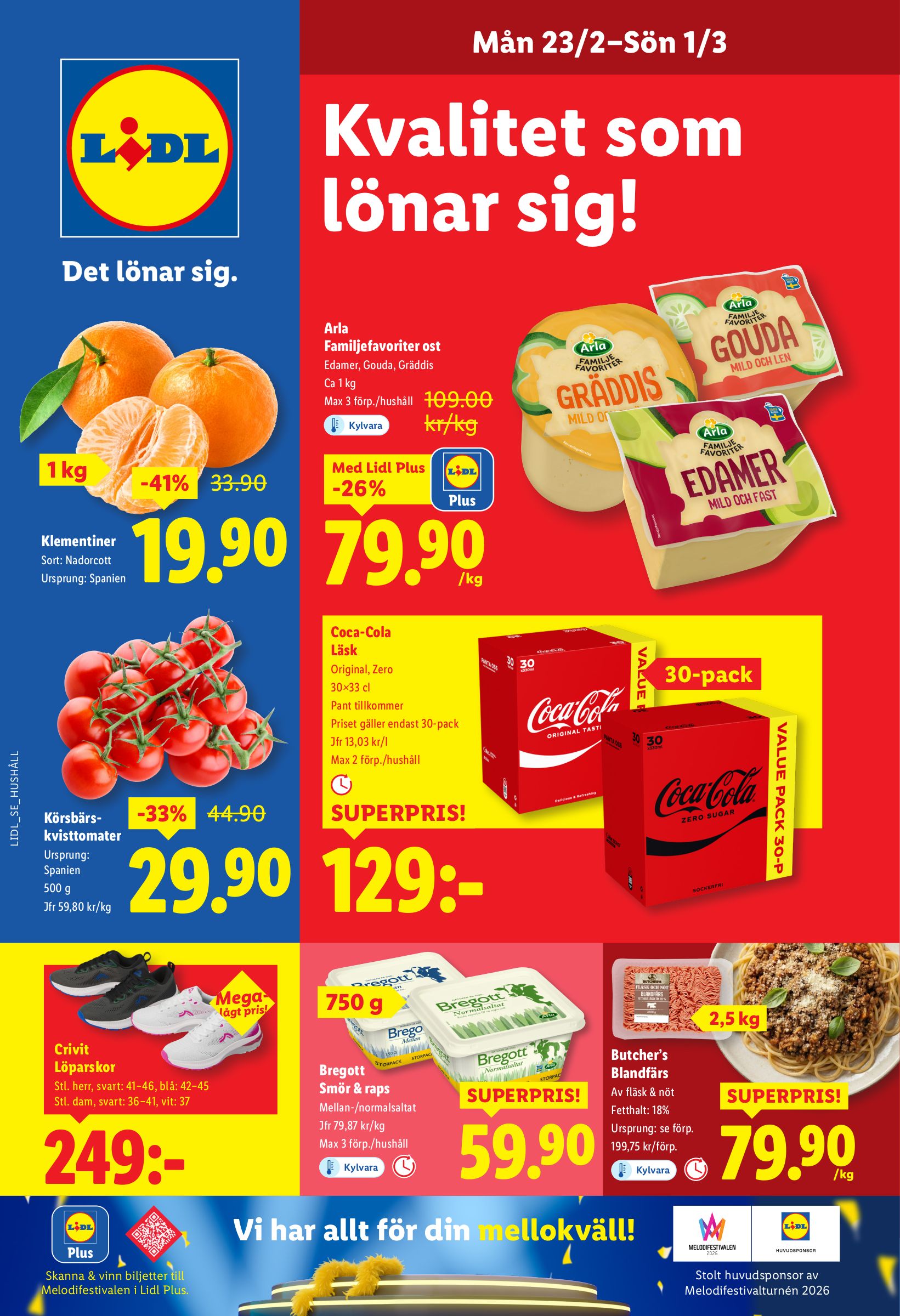 lidl - Lidl-reklambladet giltigt från 23/02/2026 - 01/03/2026