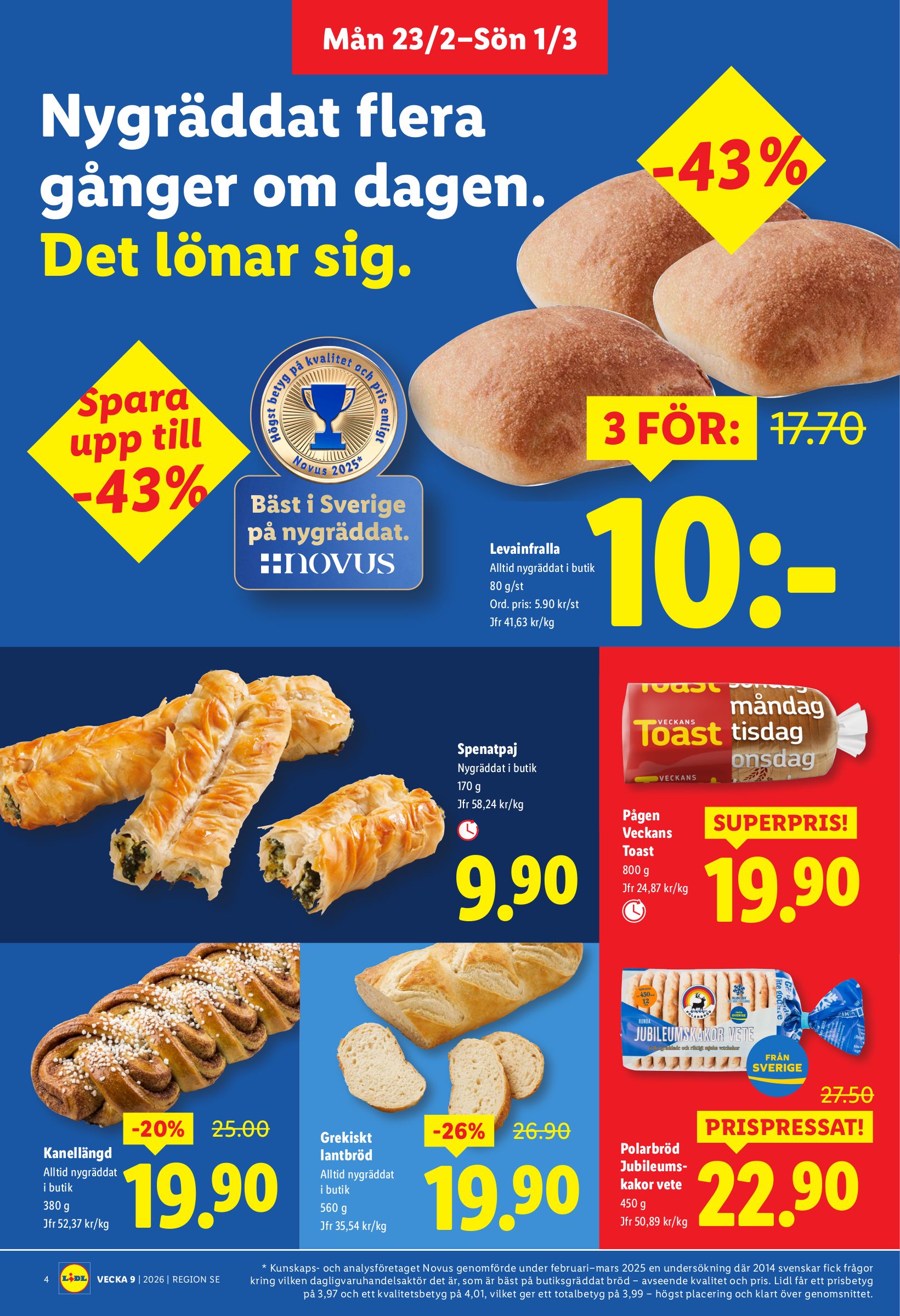 lidl - Lidl-reklambladet giltigt från 23/02/2026 - 01/03/2026 - page: 4