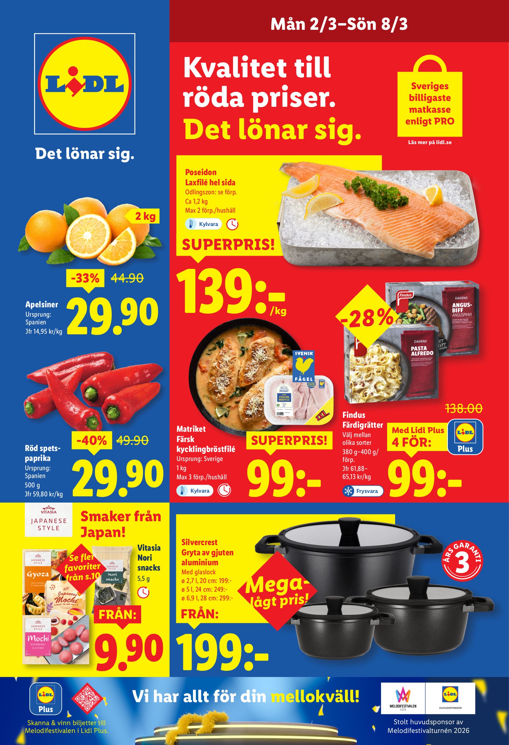 lidl - Lidl-reklambladet giltigt från 02/03/2026 - 08/03/2026 - page: 1