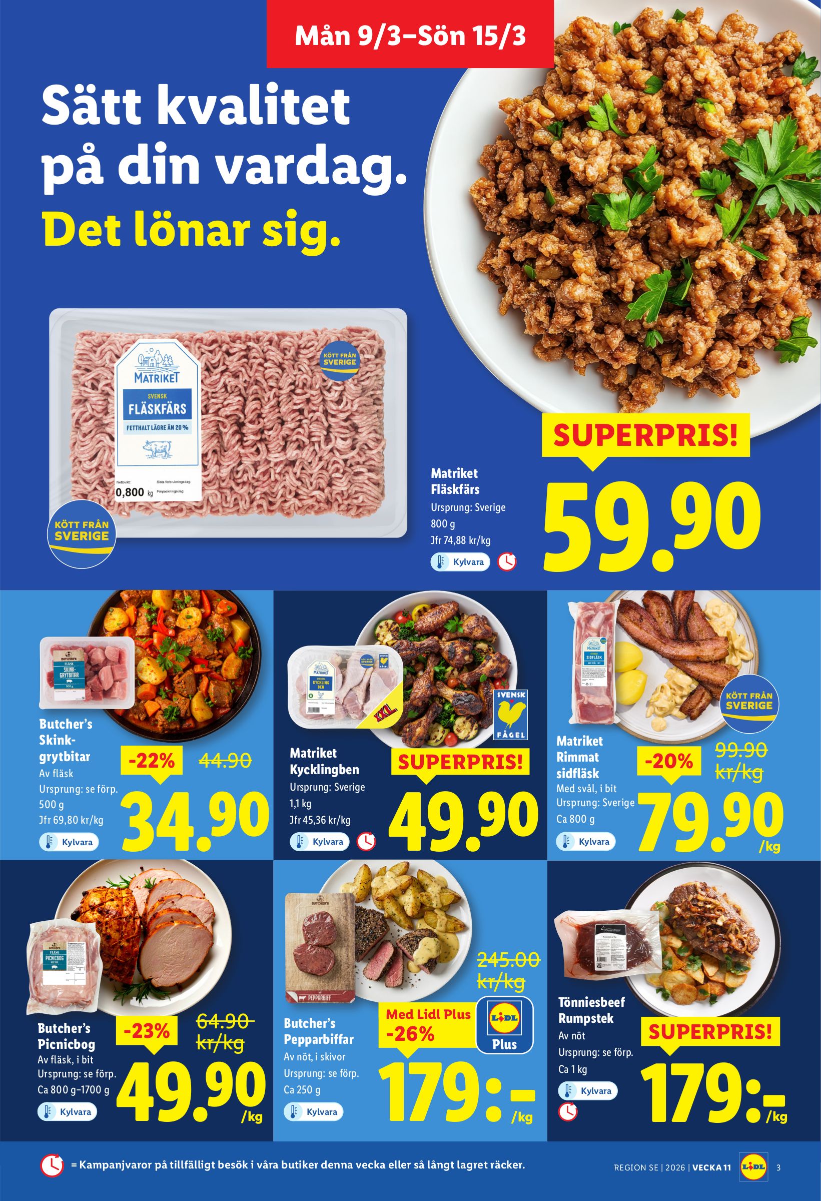 lidl - Lidl-reklambladet giltigt från 09/03/2026 - 15/03/2026 - page: 3