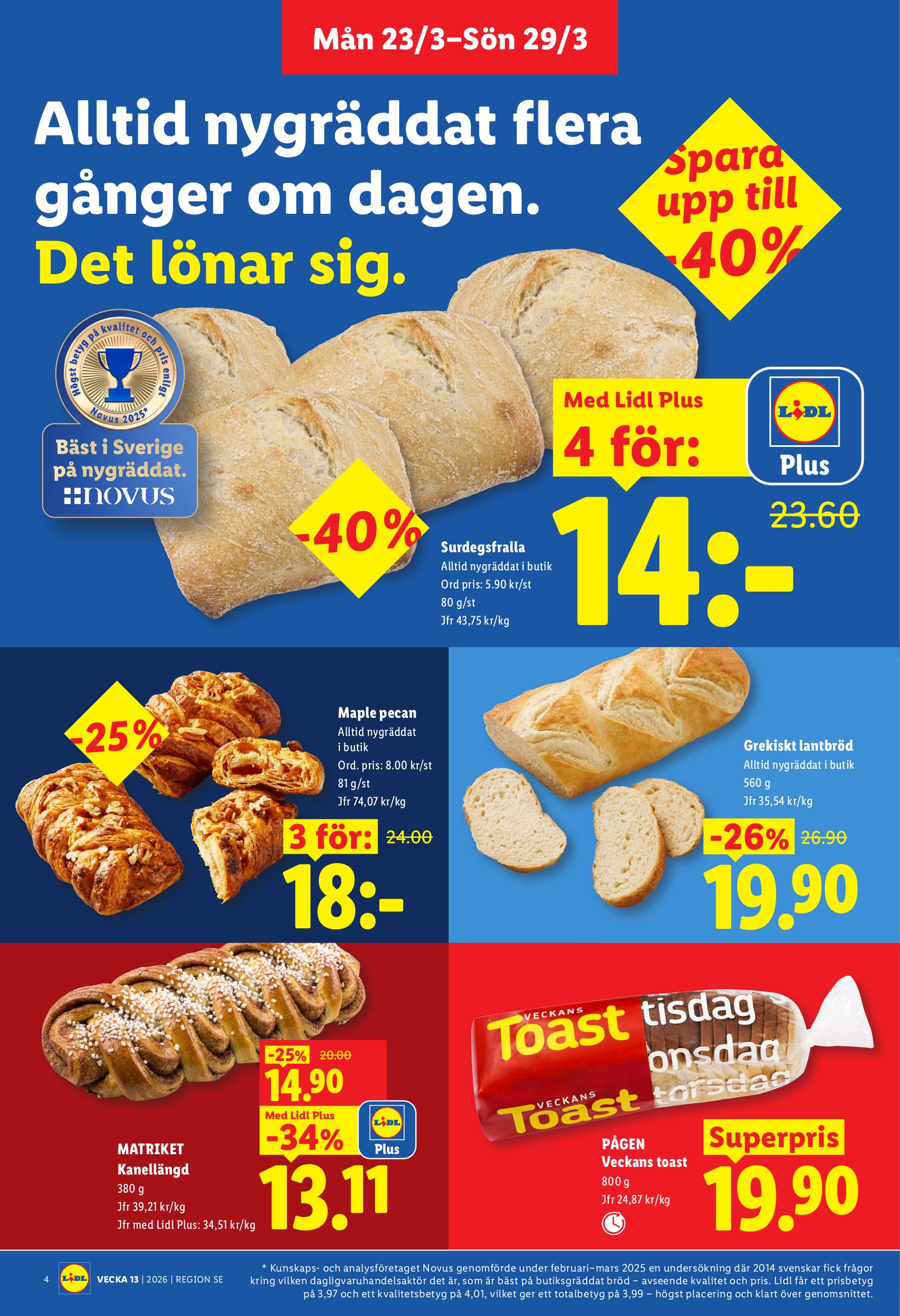 lidl - Lidl-reklambladet giltigt från 23/03/2026 - 29/03/2026 - page: 4