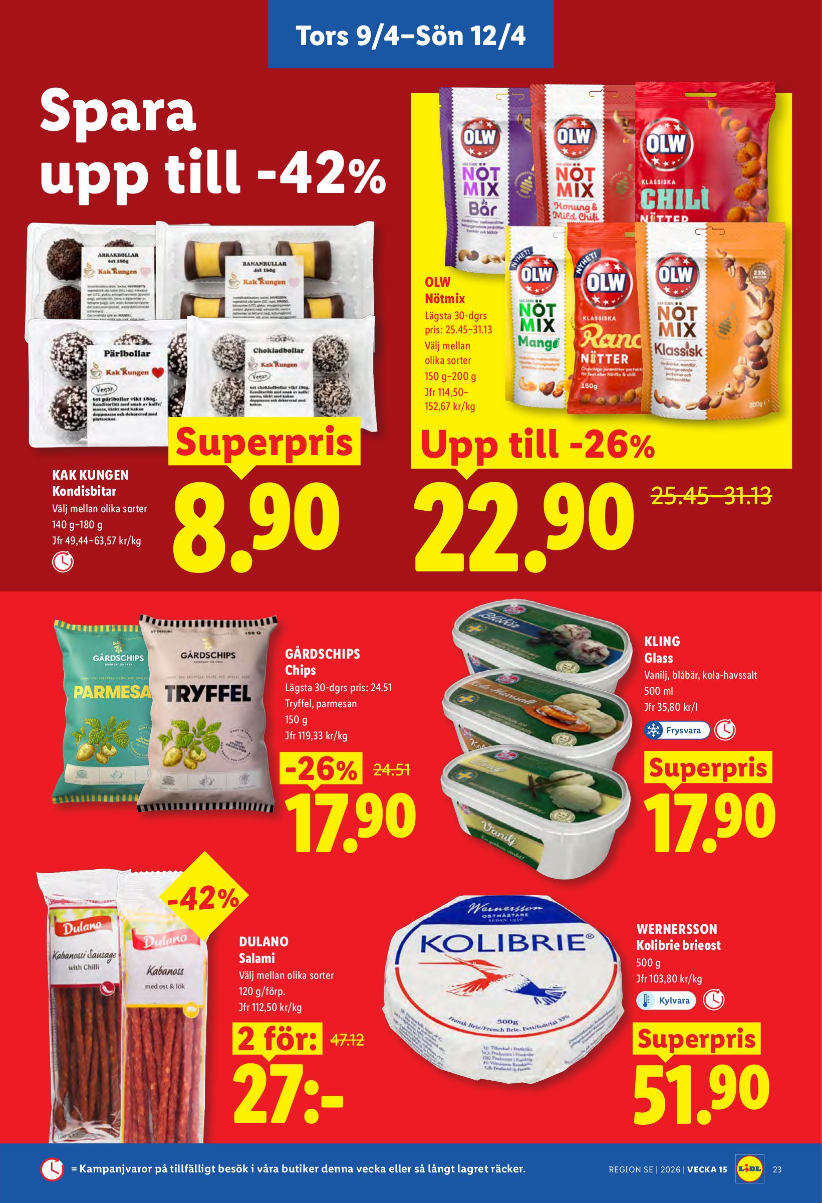 lidl - Aktuellt Lidl reklamblad giltigt från måndag 06/04/2026 till söndag 12/04/2026 - page: 28