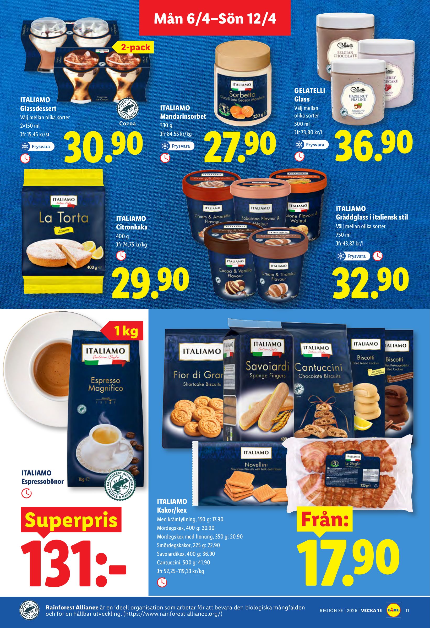 lidl - Aktuellt Lidl reklamblad giltigt från måndag 06/04/2026 till söndag 12/04/2026 - page: 12