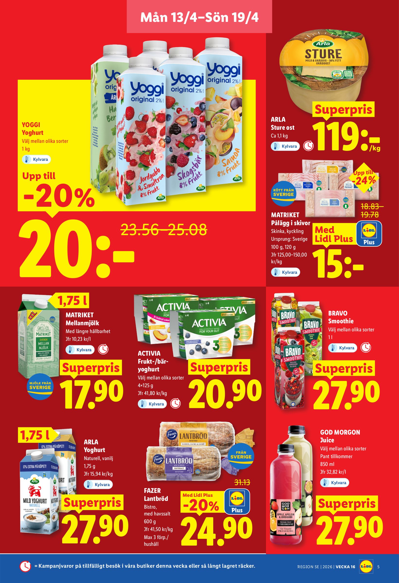 lidl - Lidl reklamblad för nästa vecka från måndag 13/04/2026 till söndag 19/04/2026 - page: 5