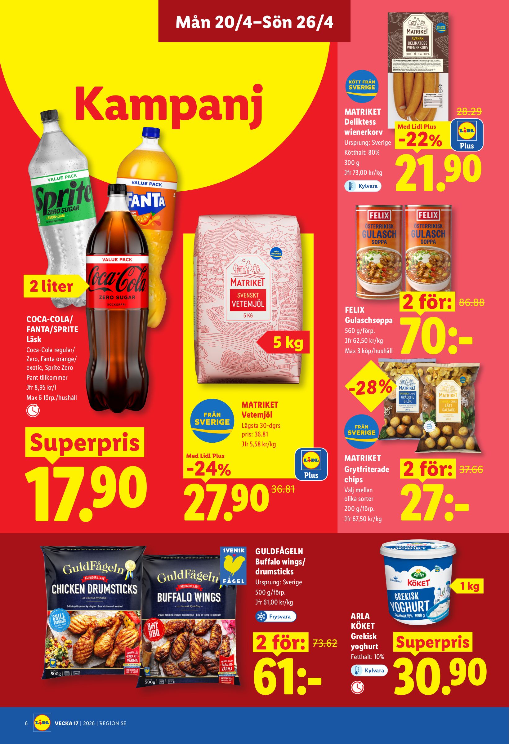 lidl - Lidl reklamblad för nästa vecka från måndag 20/04/2026 till söndag 26/04/2026 - page: 6