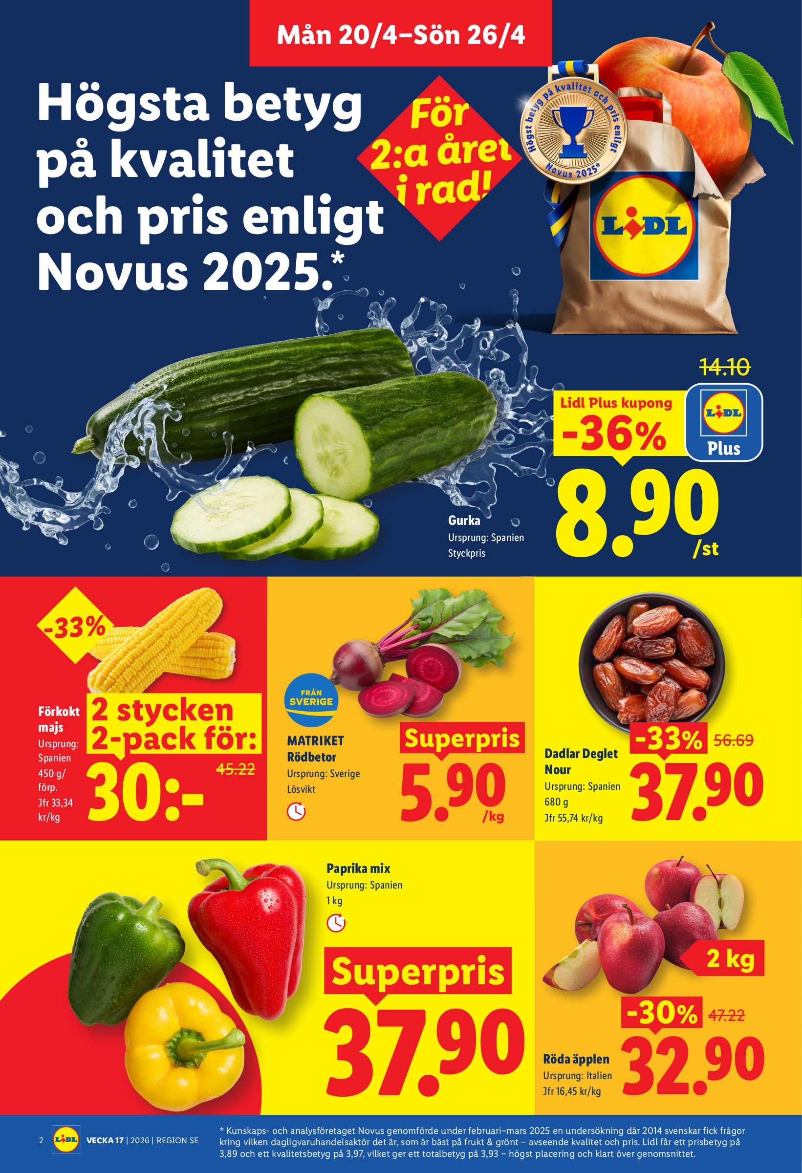 lidl - Lidl reklamblad för nästa vecka från måndag 20/04/2026 till söndag 26/04/2026 - page: 2