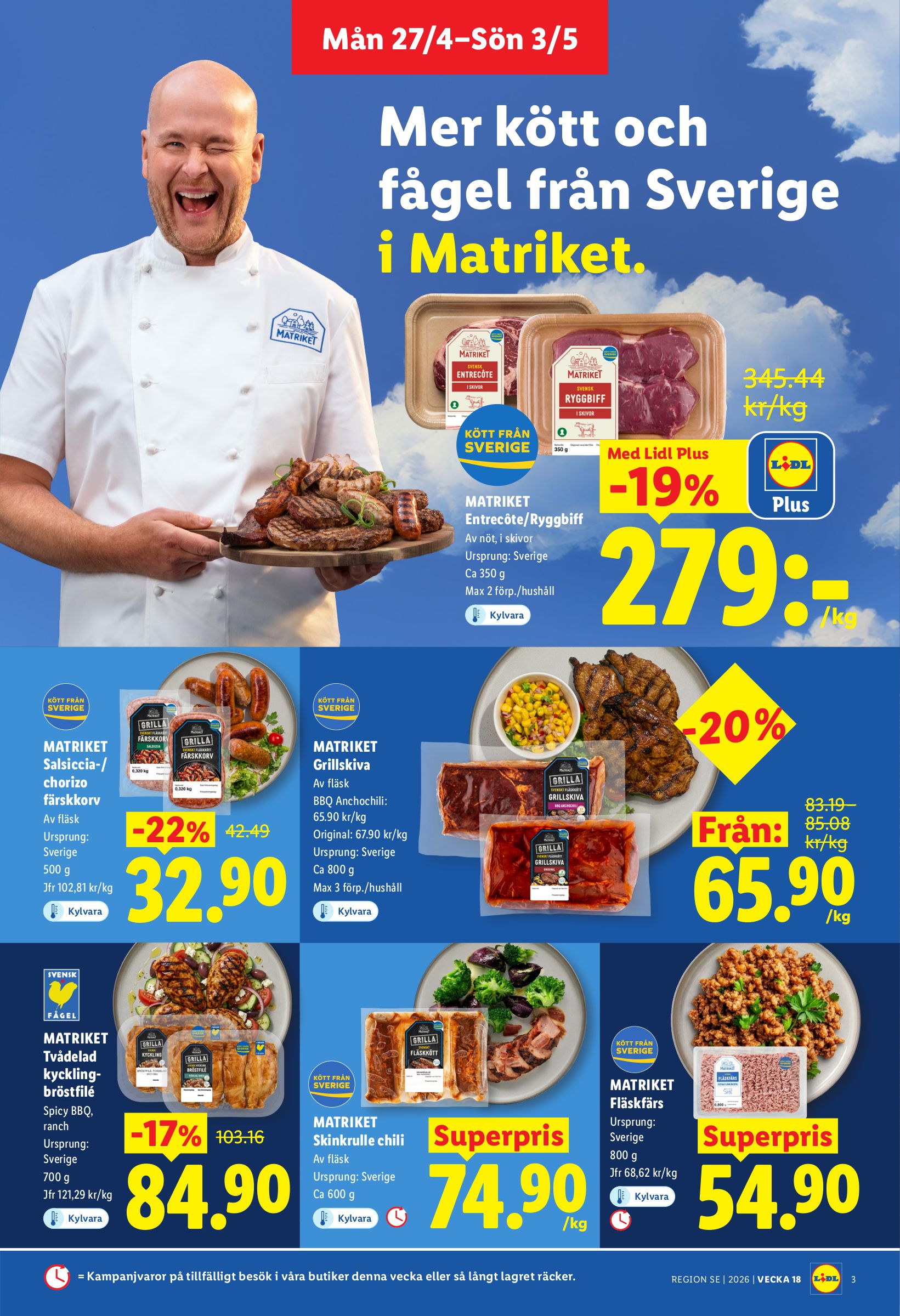 lidl - Lidl reklamblad för nästa vecka från måndag 27/04/2026 till söndag 03/05/2026 - page: 3
