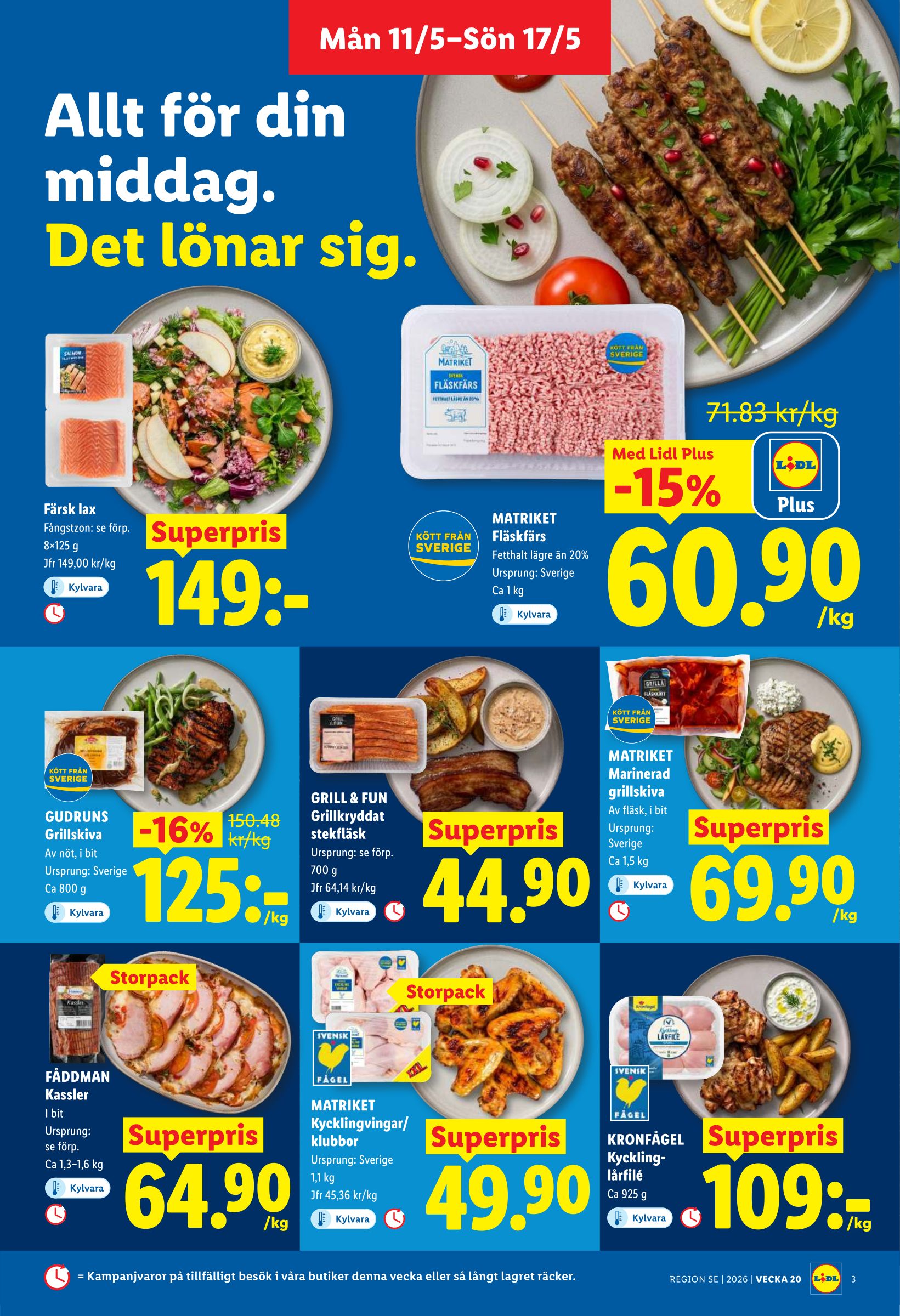 lidl - Lidl reklamblad för nästa vecka från måndag 11/05/2026 till söndag 17/05/2026 - page: 3