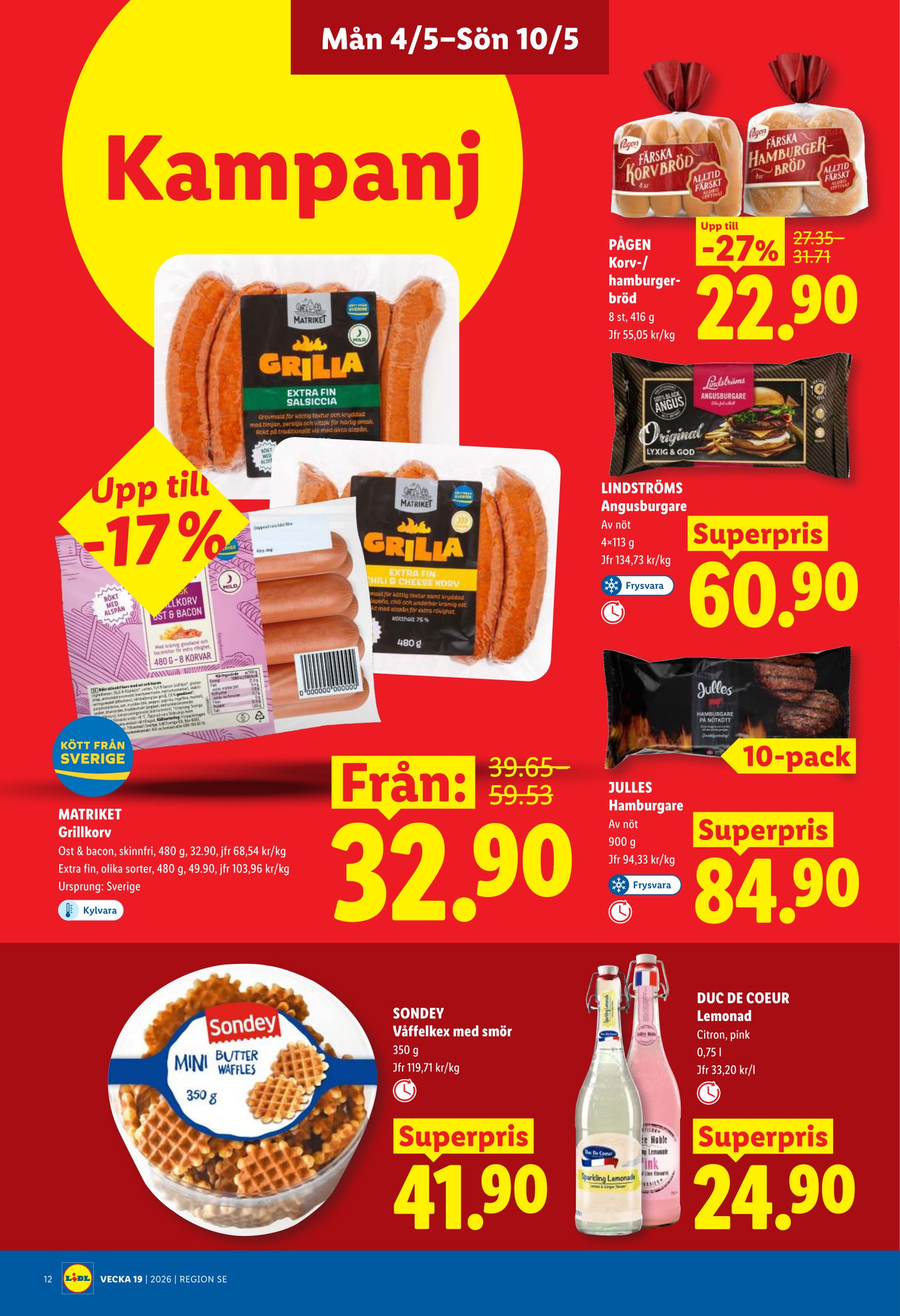 lidl - Aktuellt Lidl reklamblad giltigt från måndag 04/05/2026 till söndag 10/05/2026 - page: 14