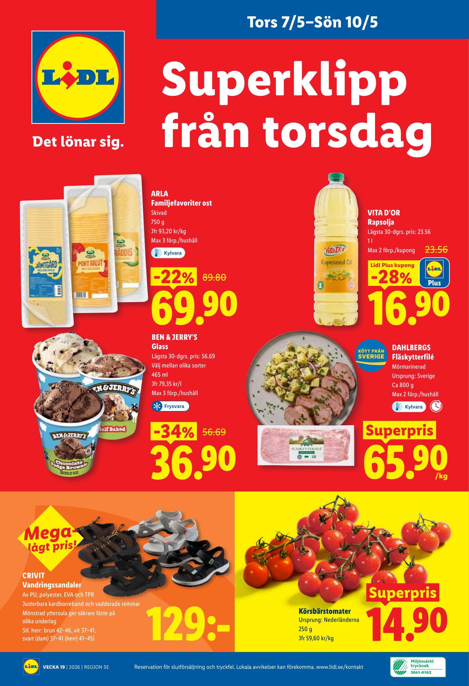 lidl - Aktuellt Lidl reklamblad giltigt från måndag 04/05/2026 till söndag 10/05/2026 - page: 29