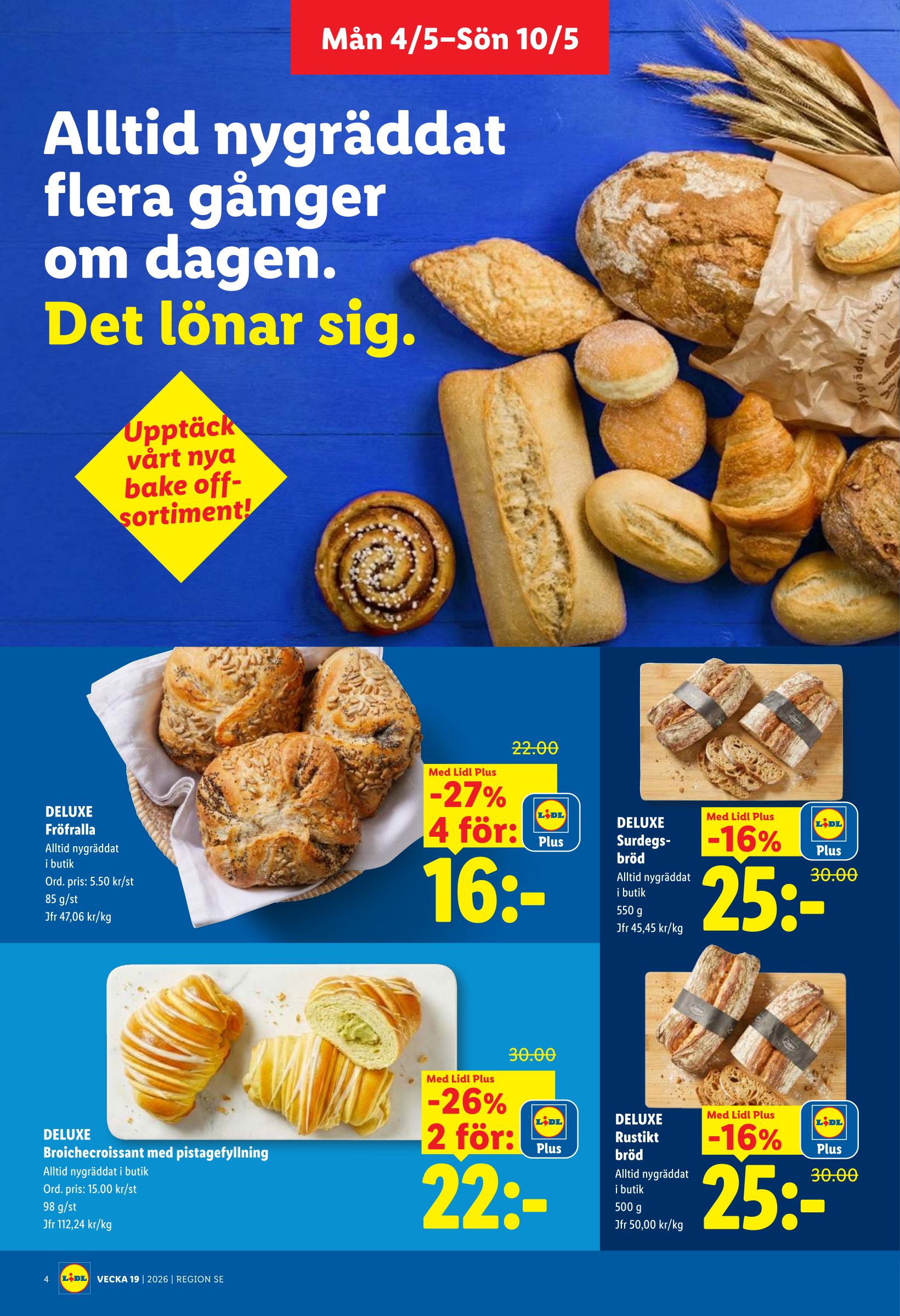 lidl - Aktuellt Lidl reklamblad giltigt från måndag 04/05/2026 till söndag 10/05/2026 - page: 4
