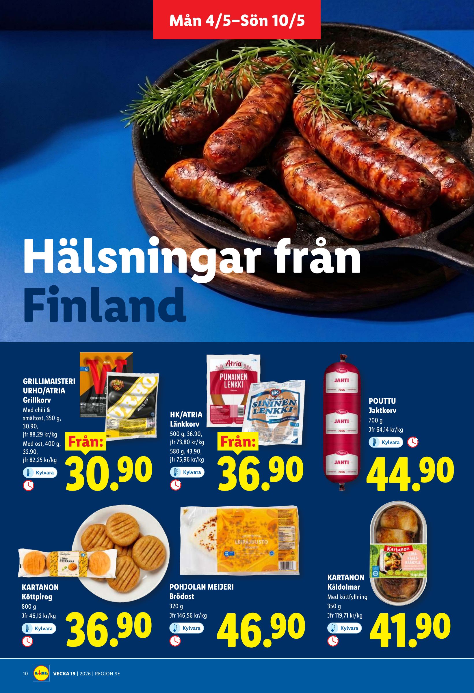 lidl - Aktuellt Lidl reklamblad giltigt från måndag 04/05/2026 till söndag 10/05/2026 - page: 10